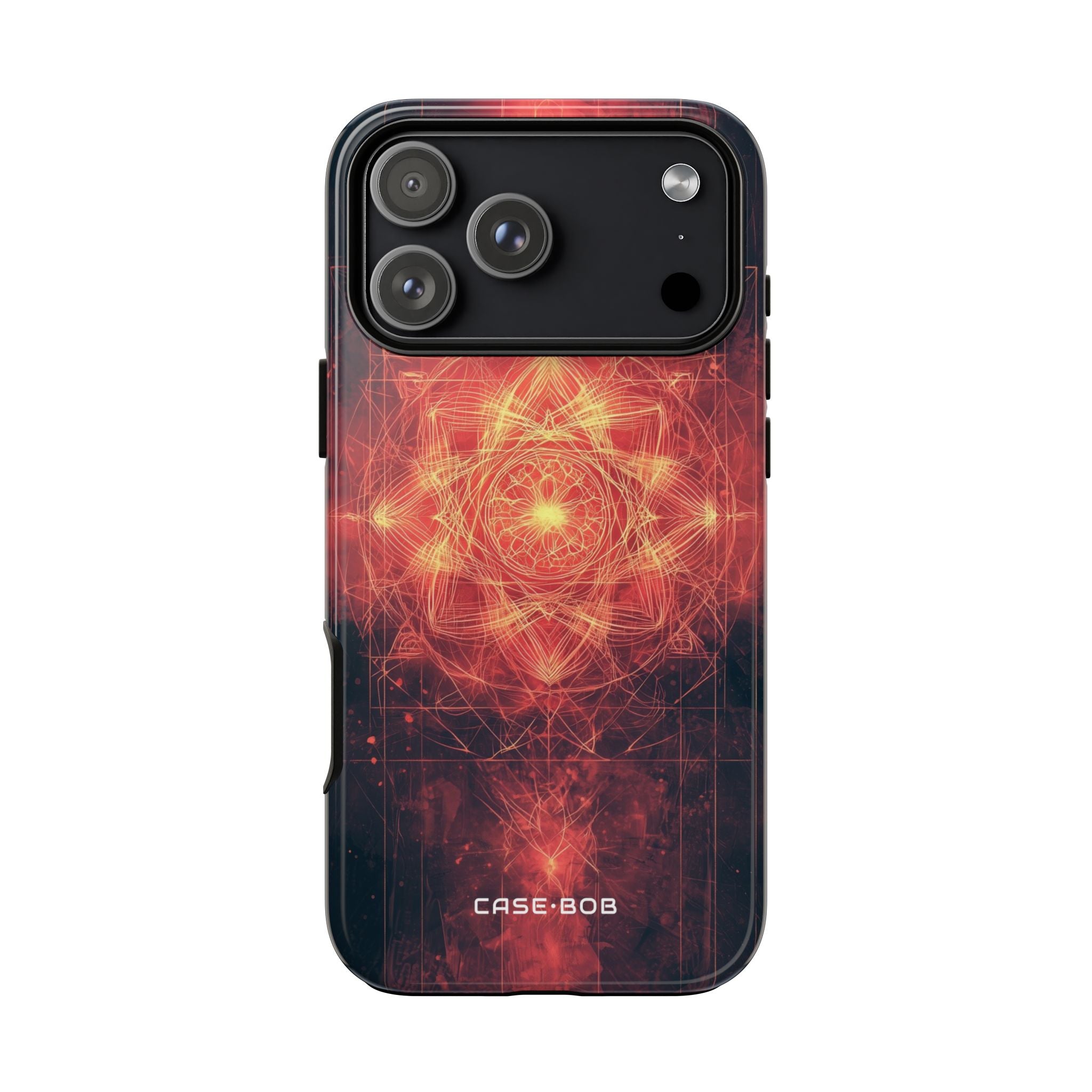 Radiant Mandala iPhone 17 Pro Max Case - Tough - CASE•BOB
