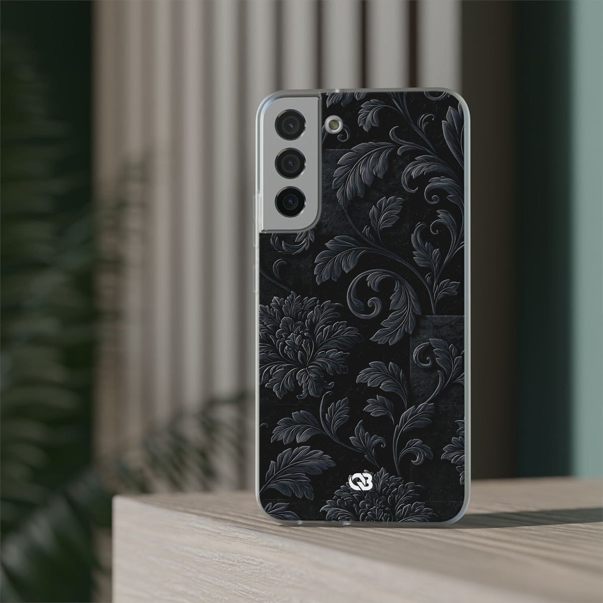 Obsidian Damask · Lite Phone Case for Samsung · Black