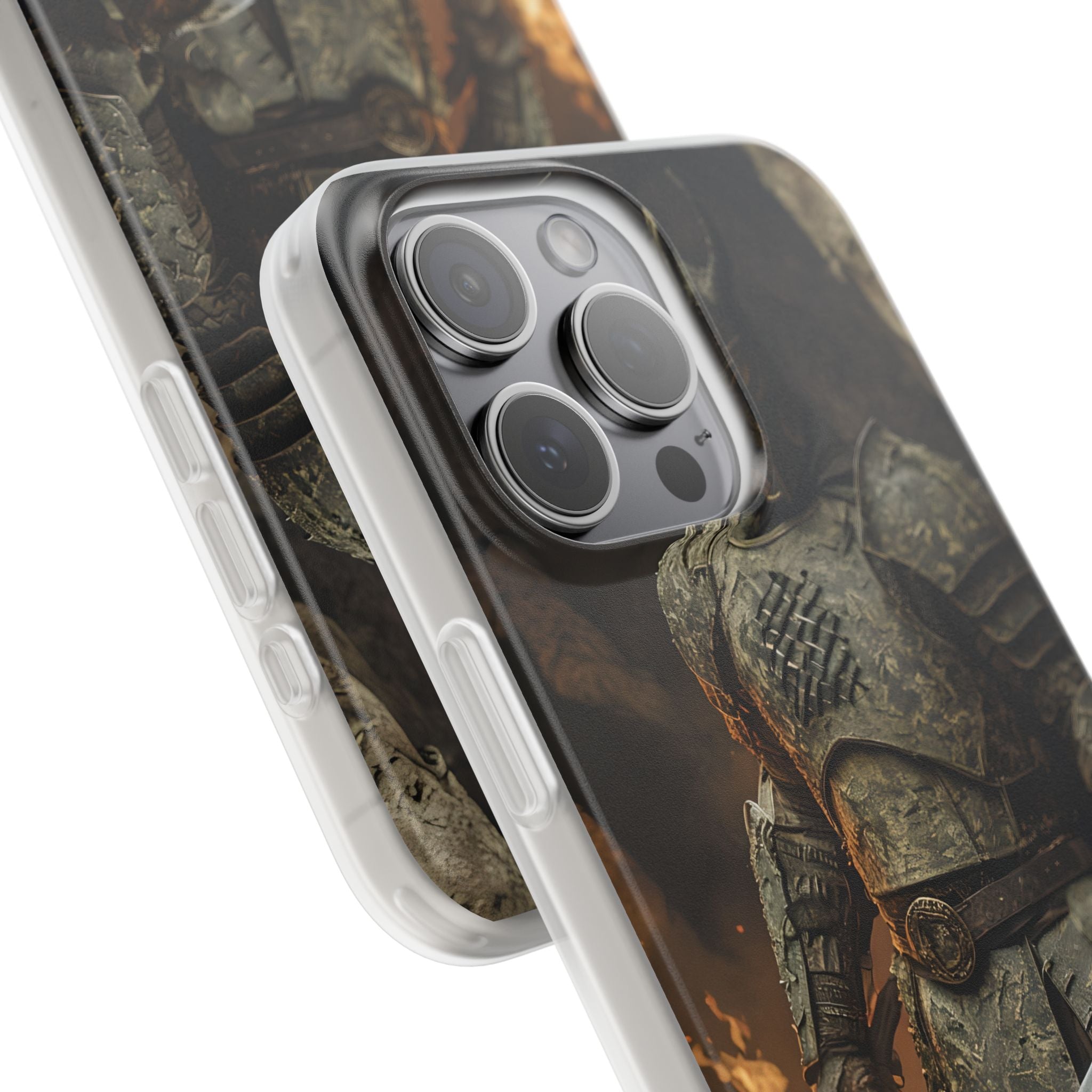 Ash Stone Knight · Soft Hoesje voor iPhone