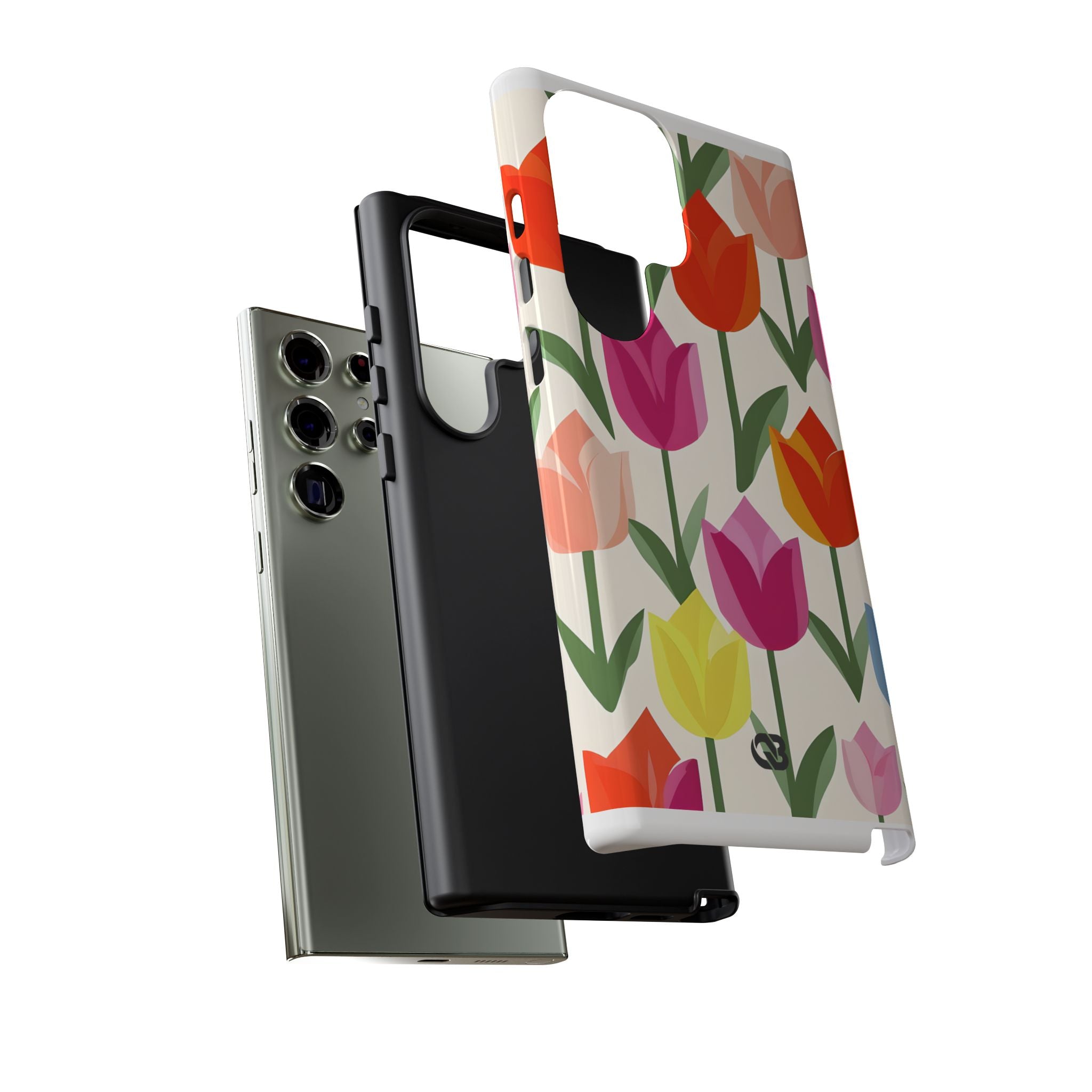 Vibrant Petal Grid · Tough Capa para Samsung