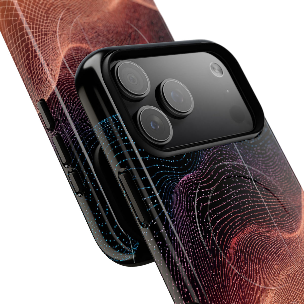 Spectral Elevation · Tough 2.0 Magnetic Phone Case for iPhone · Orange