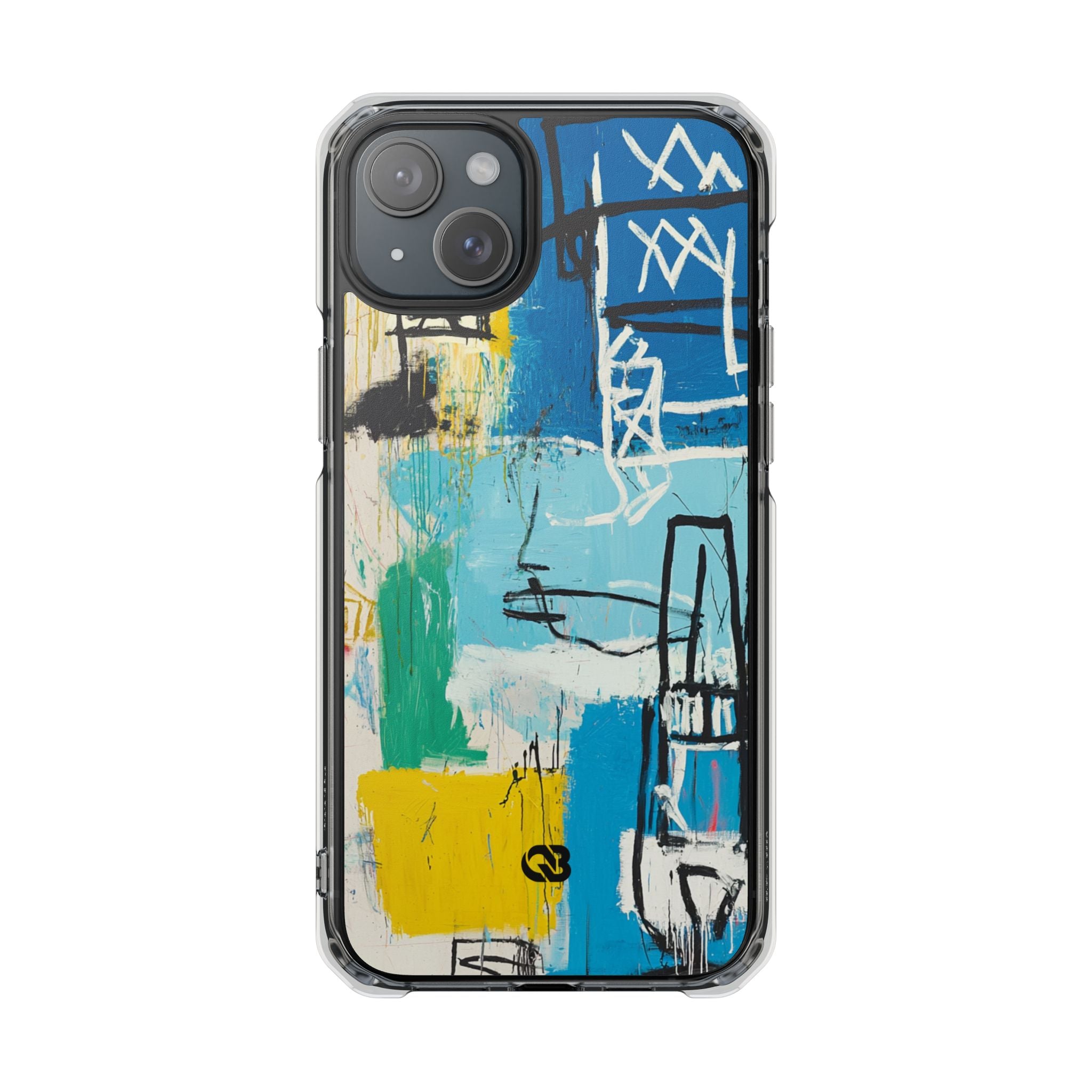 Azure Urban Scribble · Impact Custodia per iPhone · Magsafe