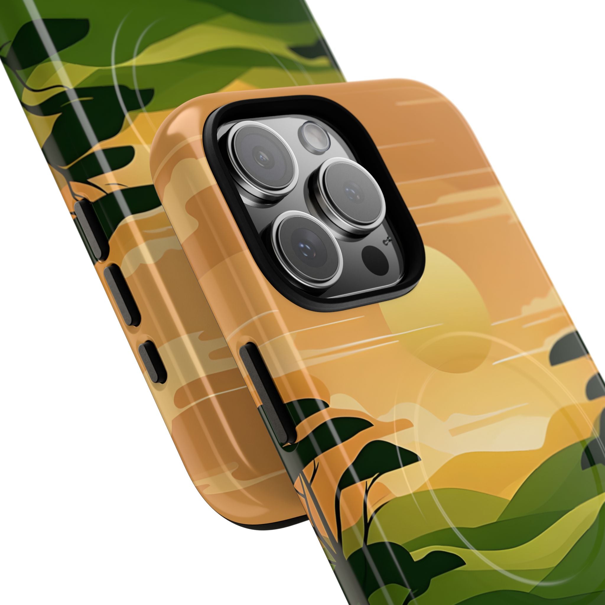 Verdant Horizon Sun · Tough+ Phone Case for iPhone · Magsafe