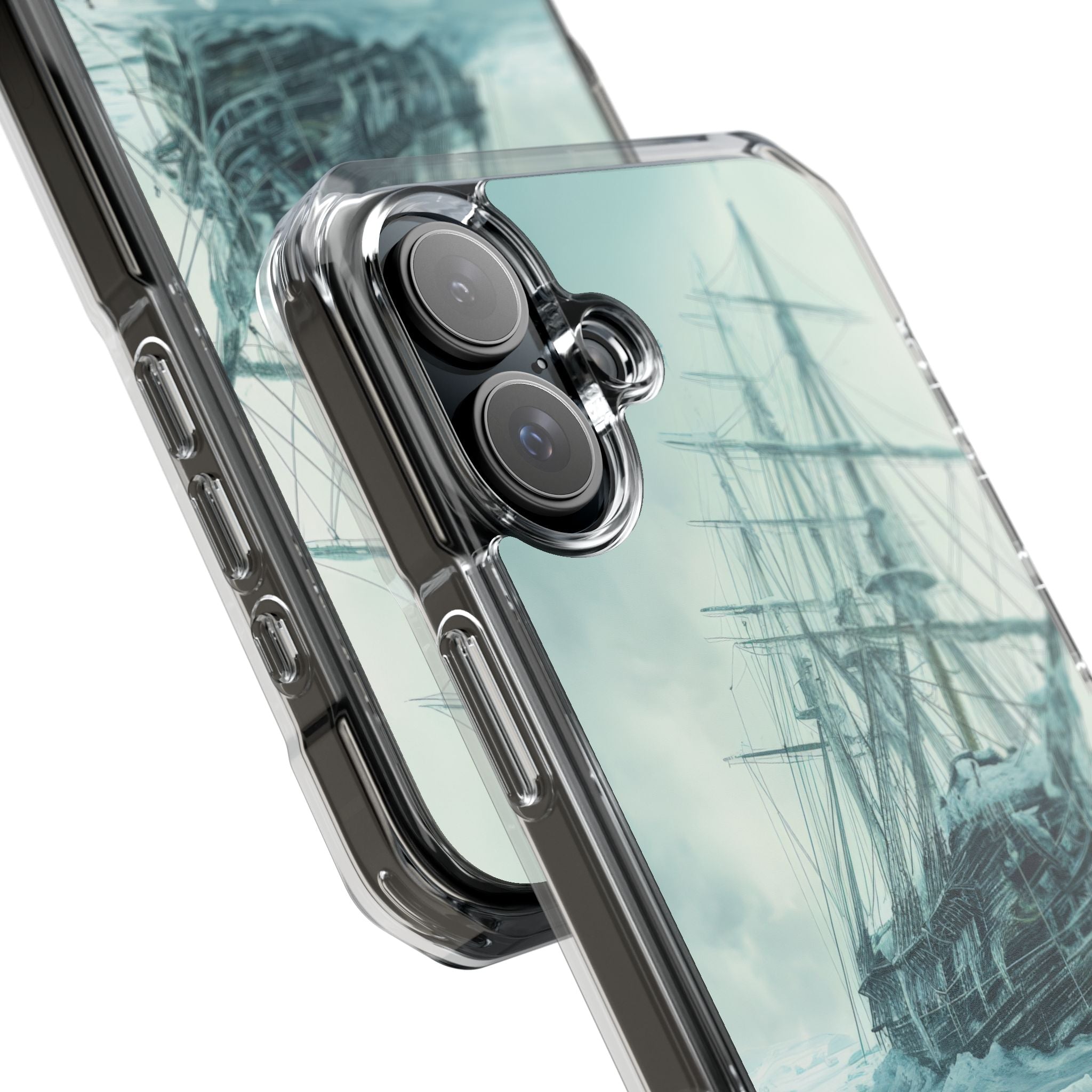 Icebound Ship iPhone 16 Plus Case - Impact