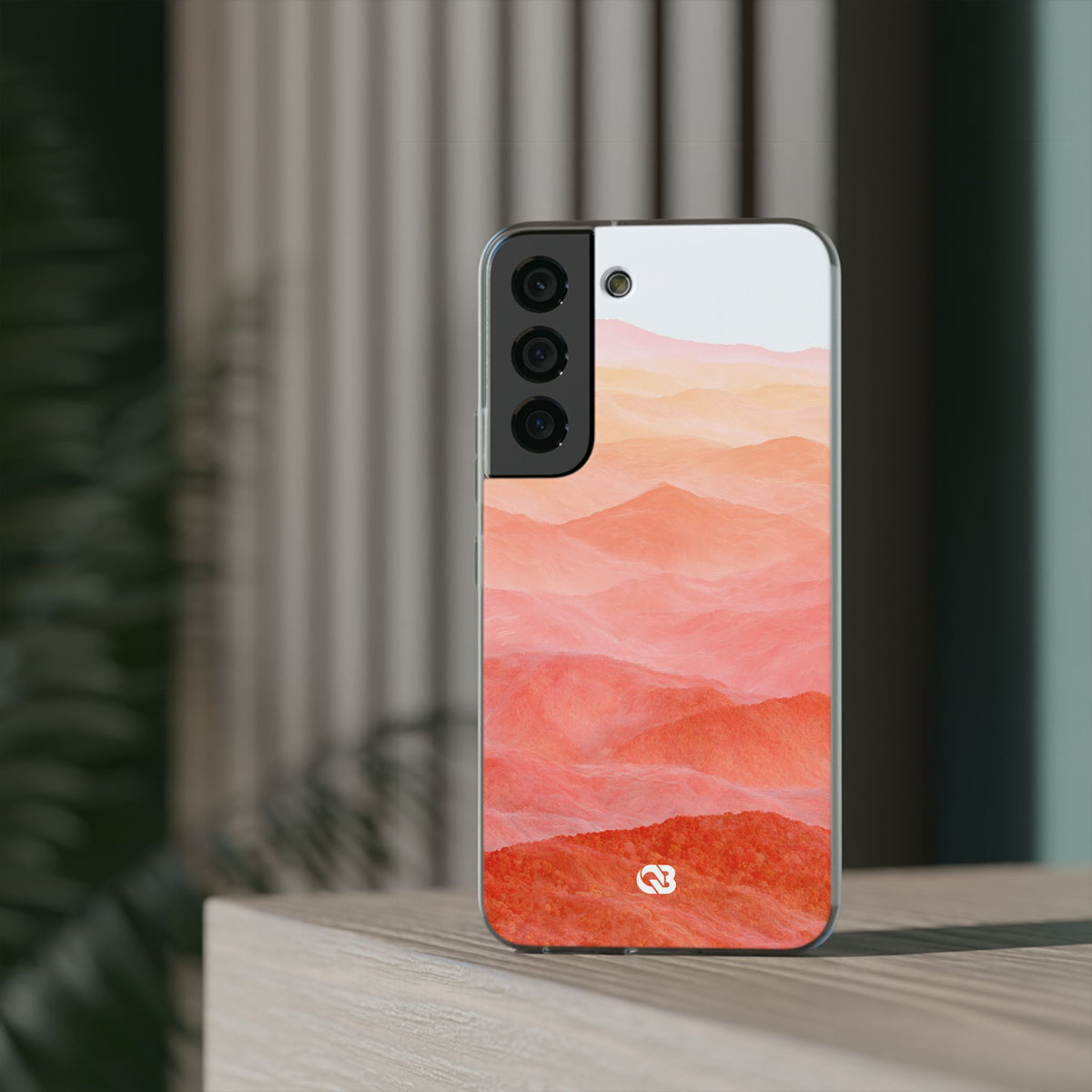 Alpenglow Ridge Vista · Lite Phone Case for Samsung · Orange