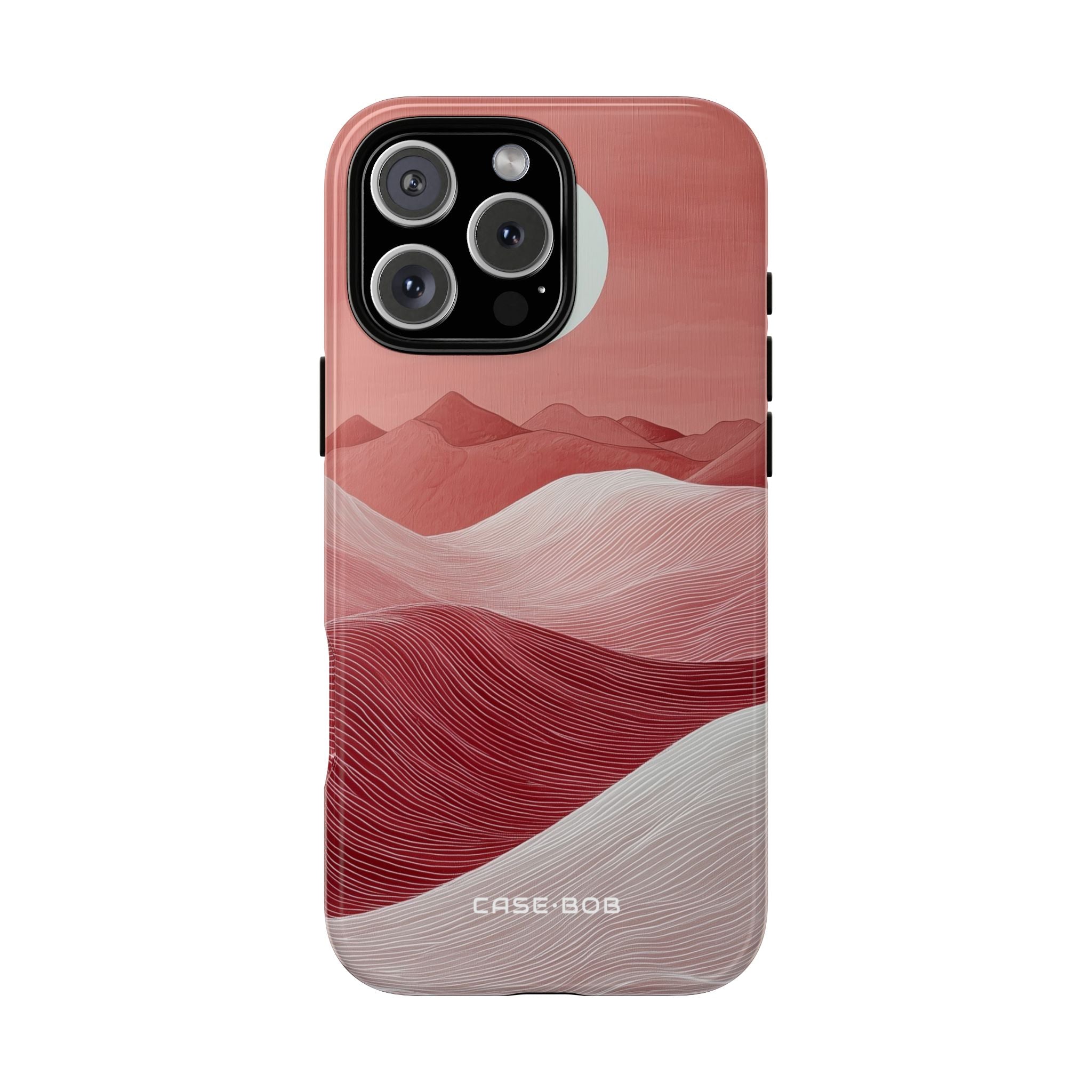 Hvid Orb Dunes iPhone 16 Pro Max Cover - Tough