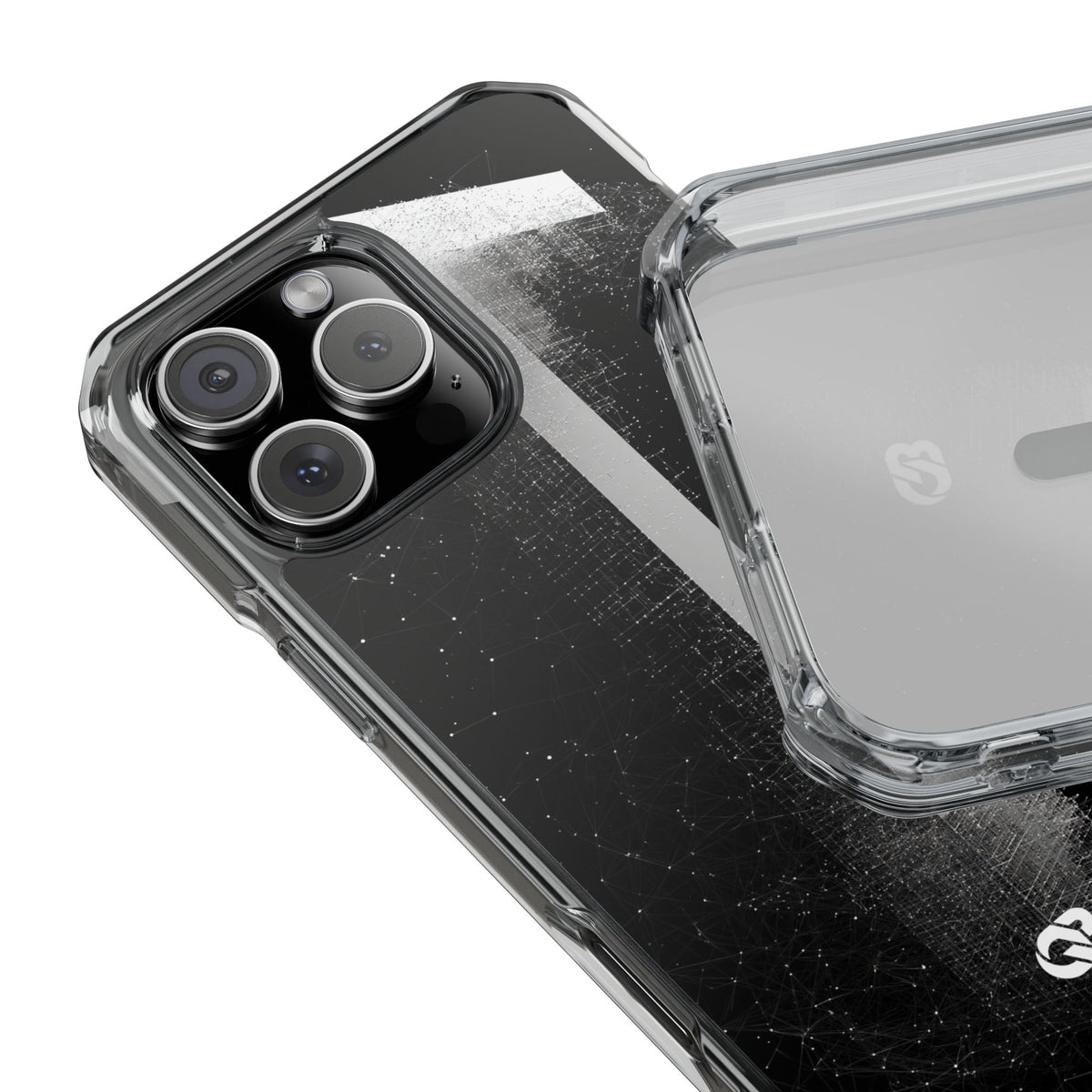 Black Impact MagSafe Phone Case for iPhone - Vector Core Monolith