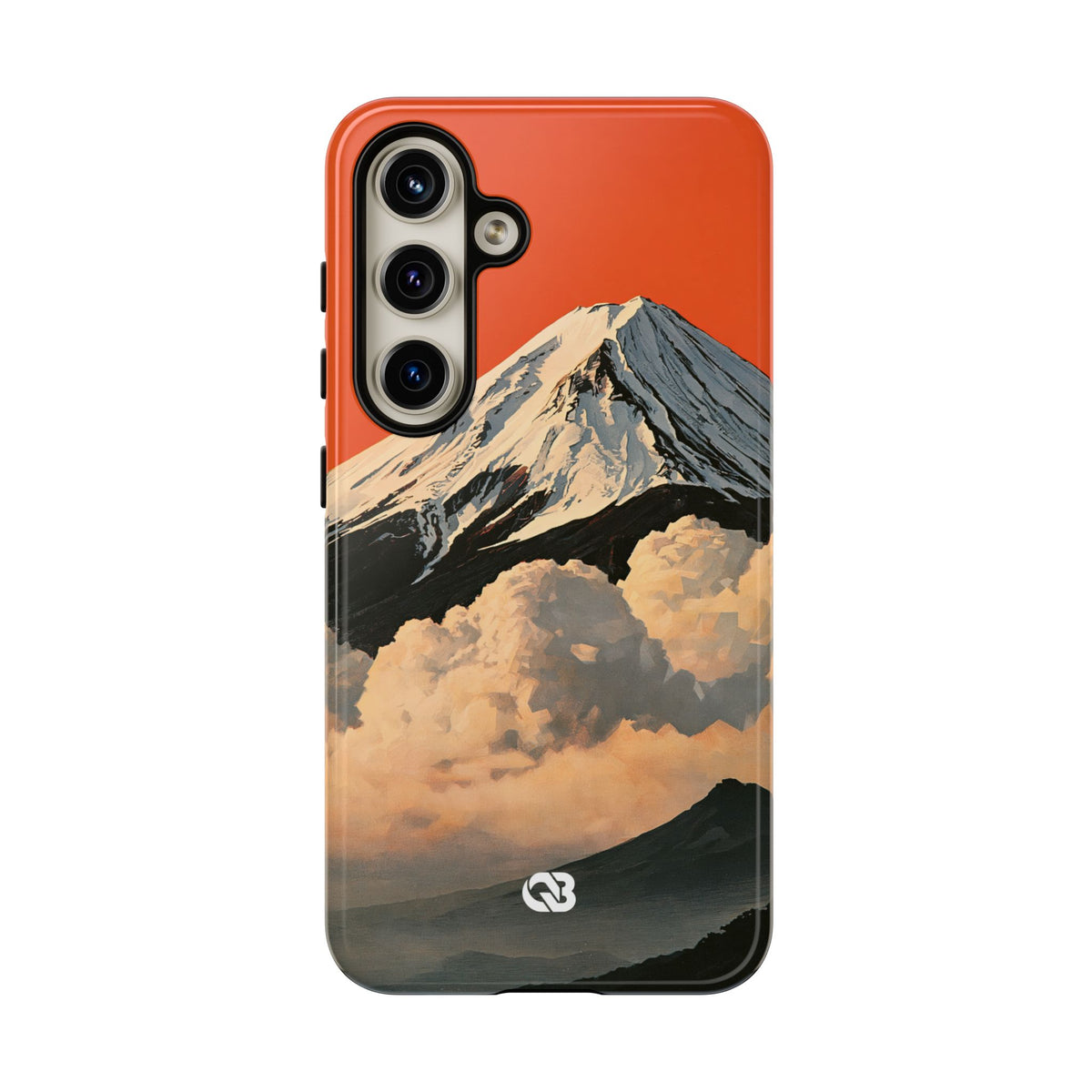 Sacred Peak Fuji · Tough Phone Case for Samsung · Orange