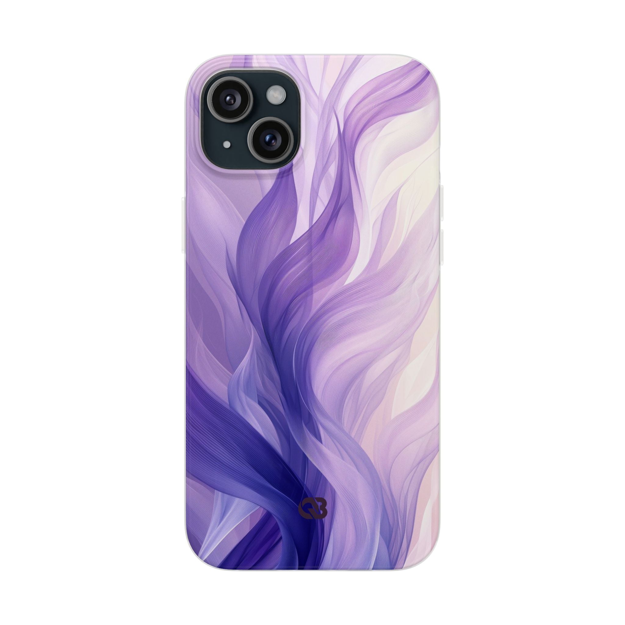 Amethyst Silk Waves · Soft Hoesje voor iPhone