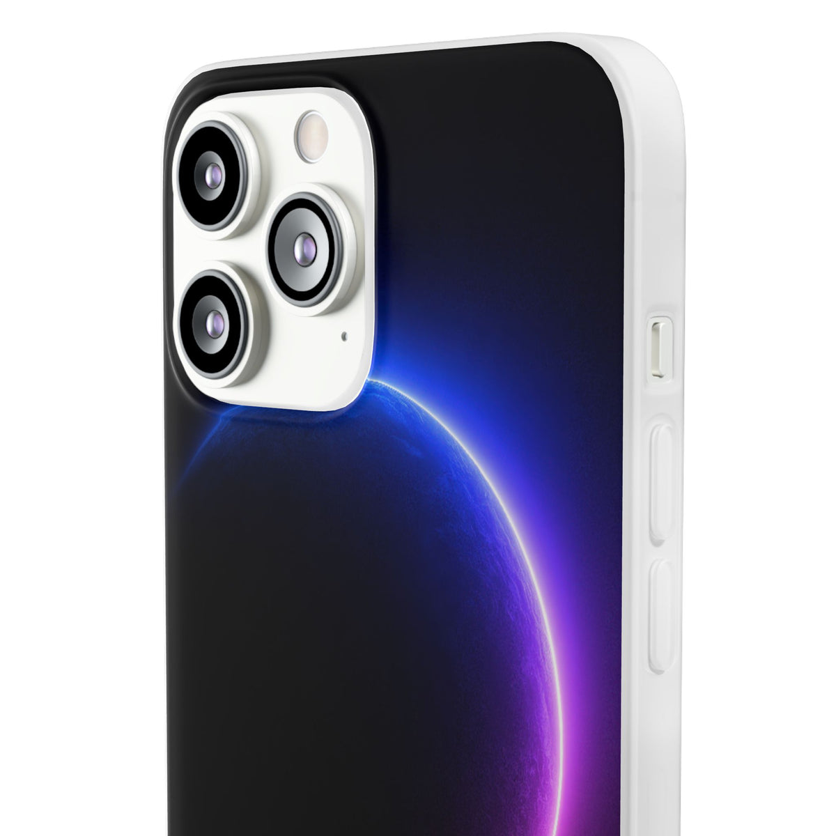 Luminous Eclipse · Lite Phone Case for iPhone · Black