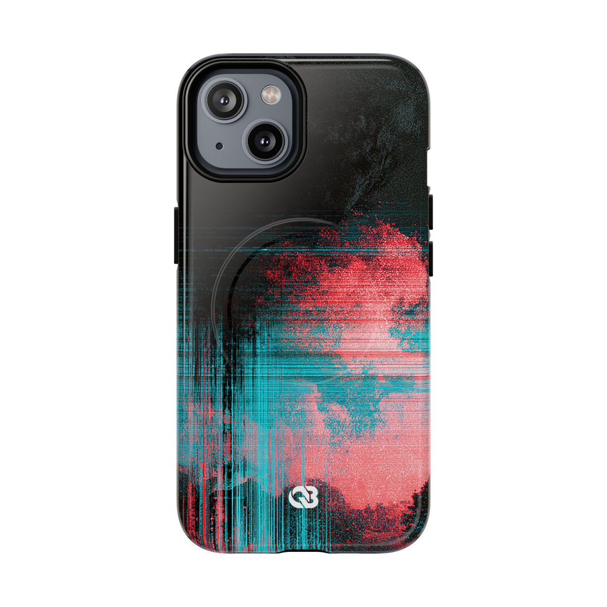 Digital Signal Drift · Tough 2.0 Magnetic Phone Case for iPhone · Black