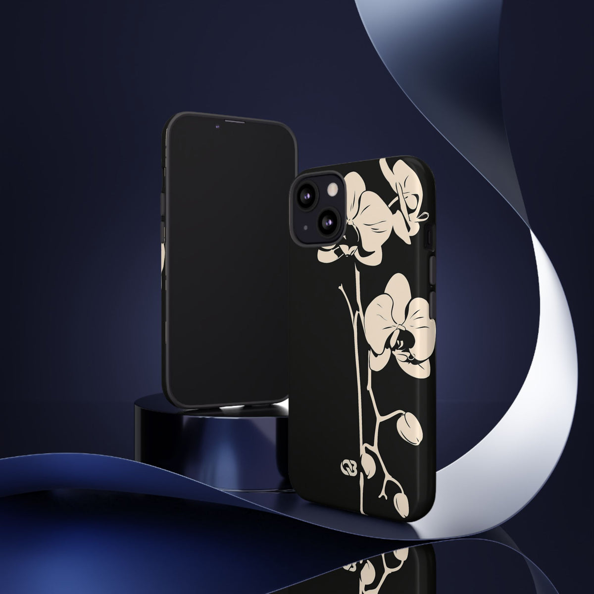 Nocturne Orchid · Tough Phone Case for iPhone · Black