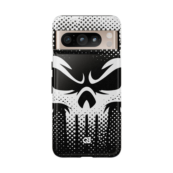 Phantom Halftone · Tough Phone Case for Pixel · Black