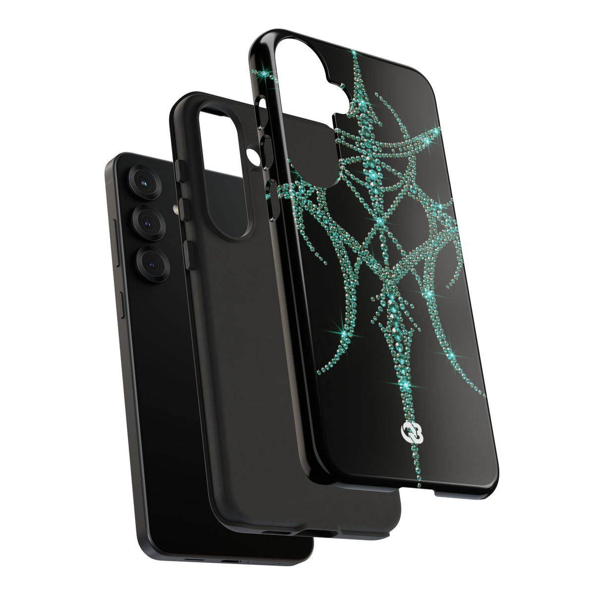 Teal Cyber Sigil · Tough Phone Case for Samsung · Teal