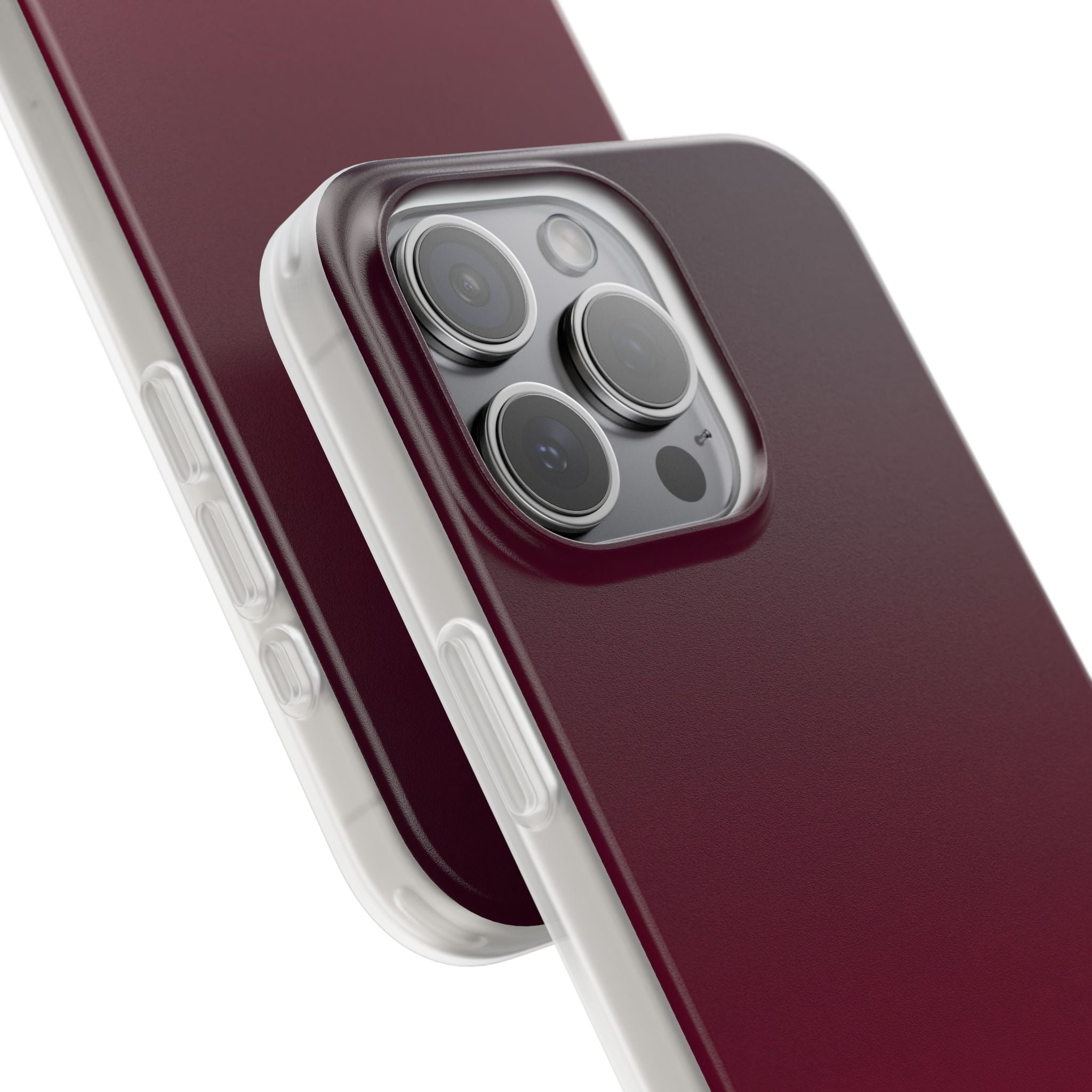 Red Lite Phone Case for iPhone - Deep Sangria Gradient