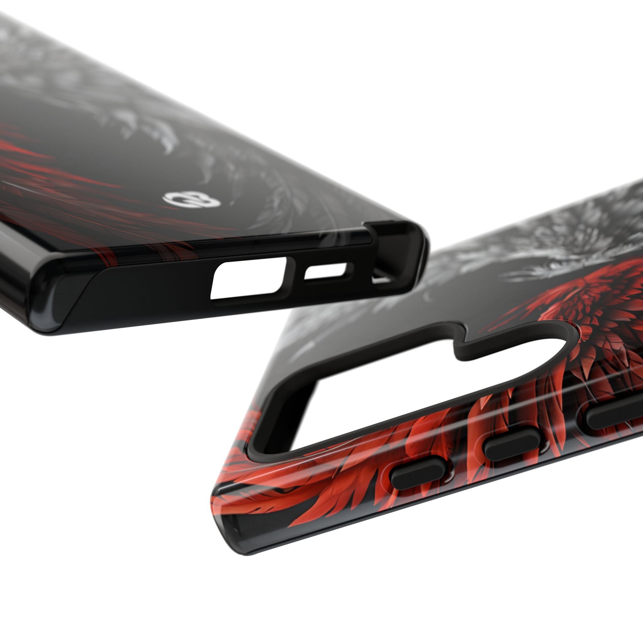 Split Crimson Wing · Tough Handyhülle für Samsung