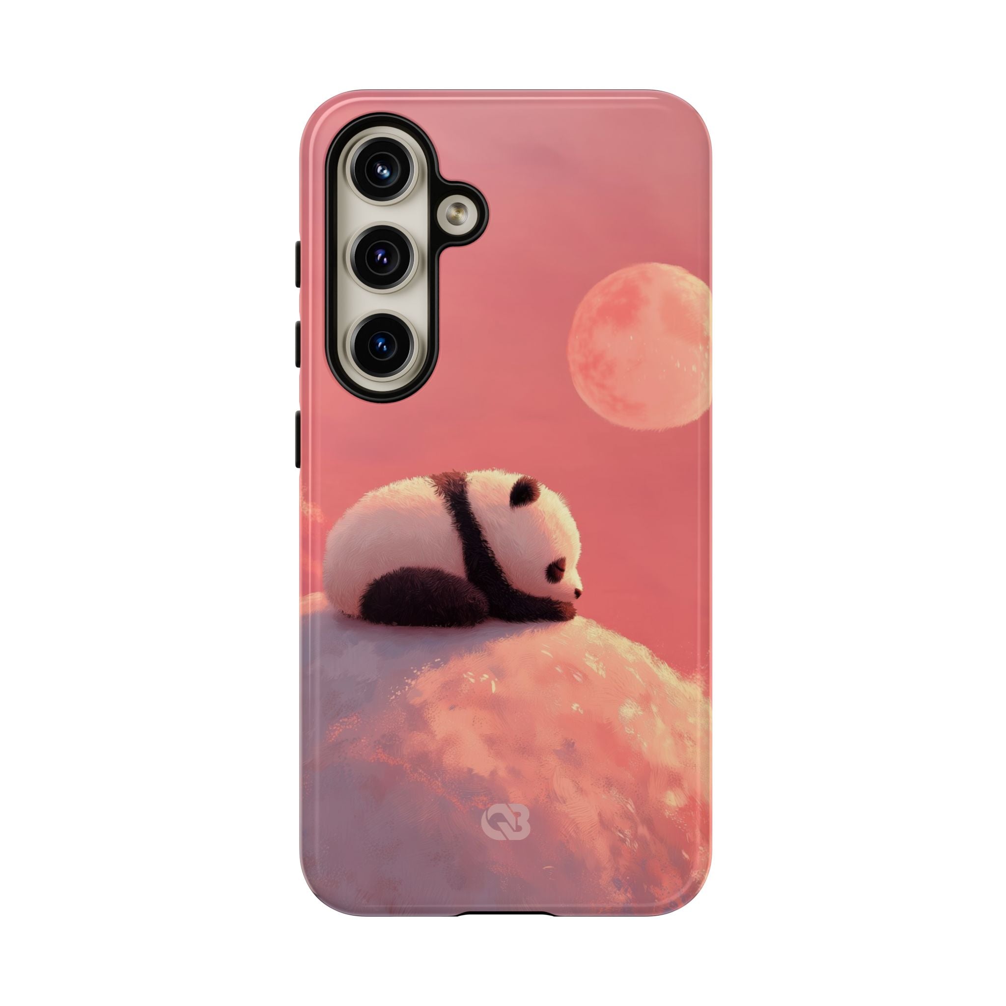 Rose Moon Panda · Tough Coque de téléphone pour Samsung
