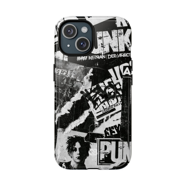 Underground Punk Collage · Tough 2.0 Magnetic Phone Case for iPhone · Black