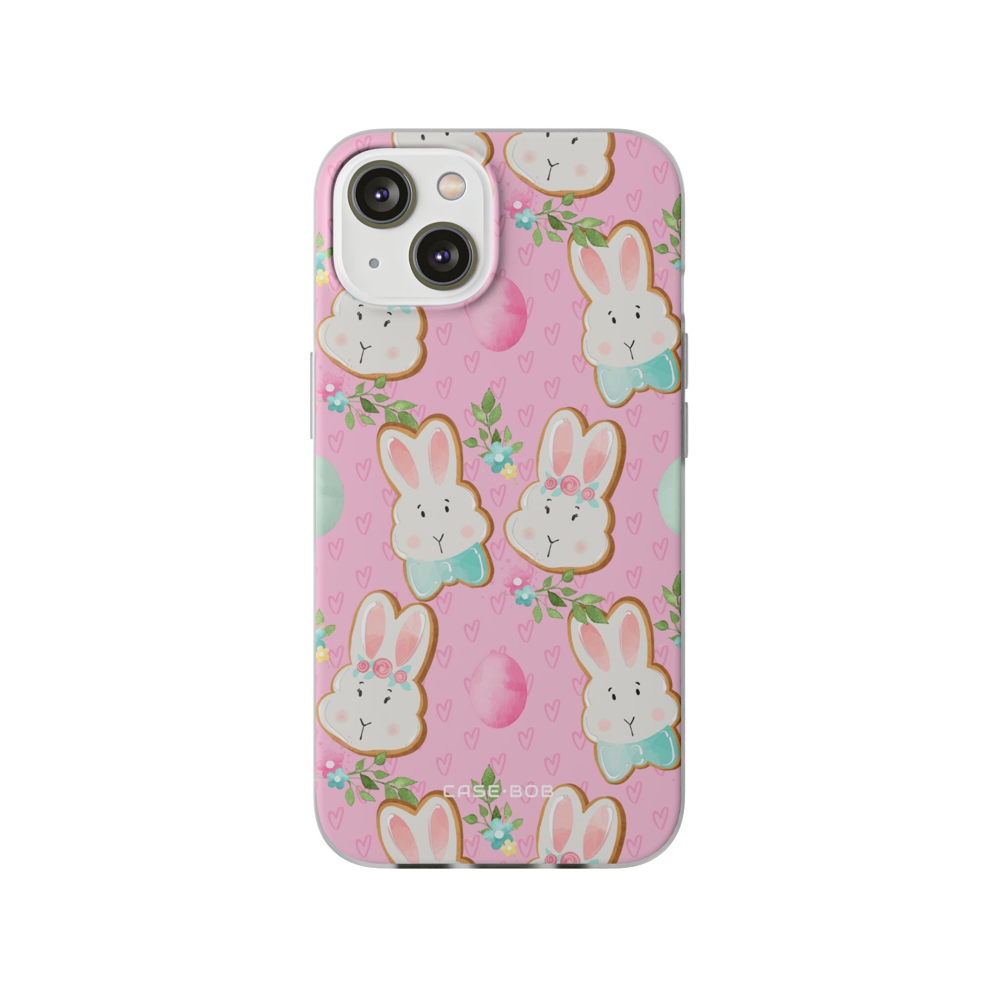 Bunny Blossom iPhone 14 Case - Soft