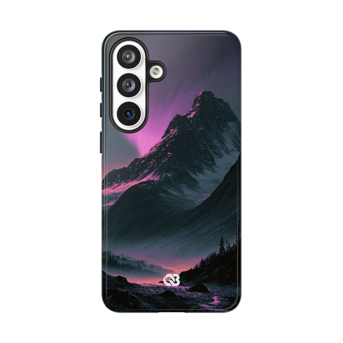 Arctic Aurora Summit · Tough Phone Case for Samsung · Black