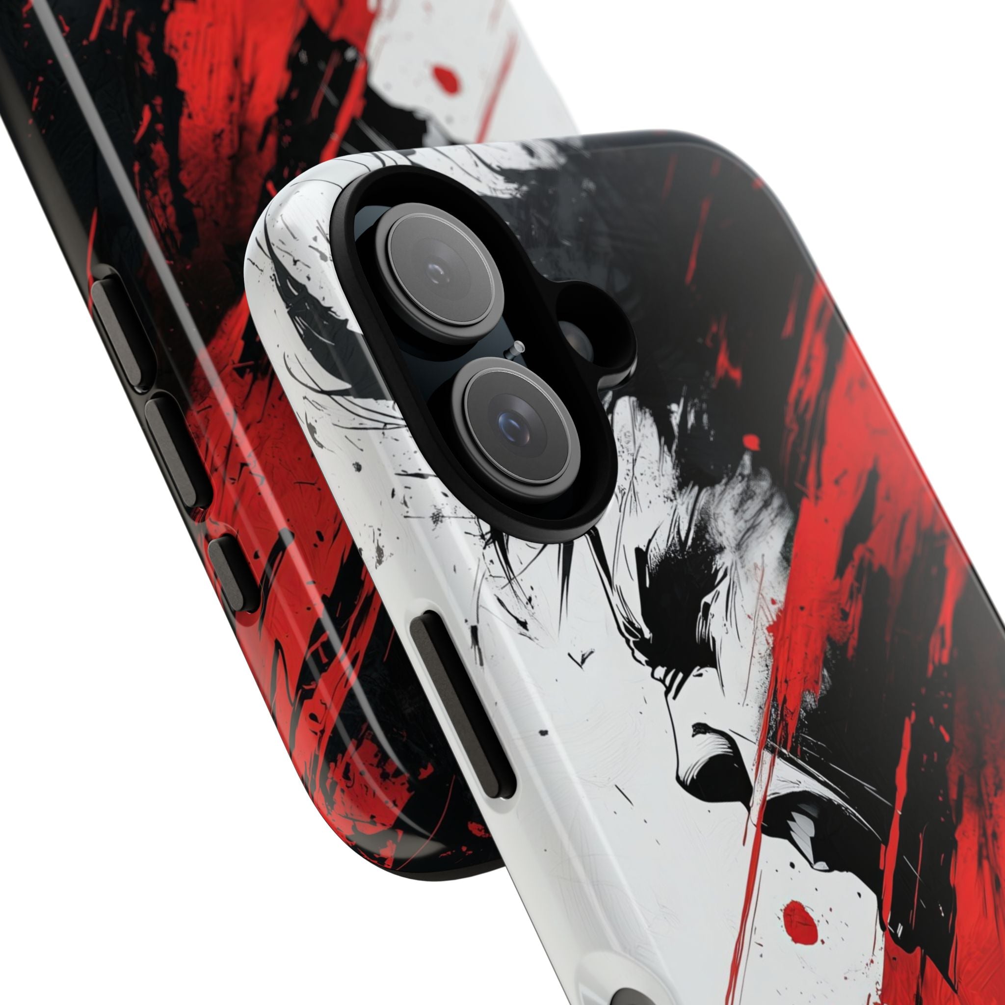 Yelling Profile Burst iPhone 16 Case - Tough