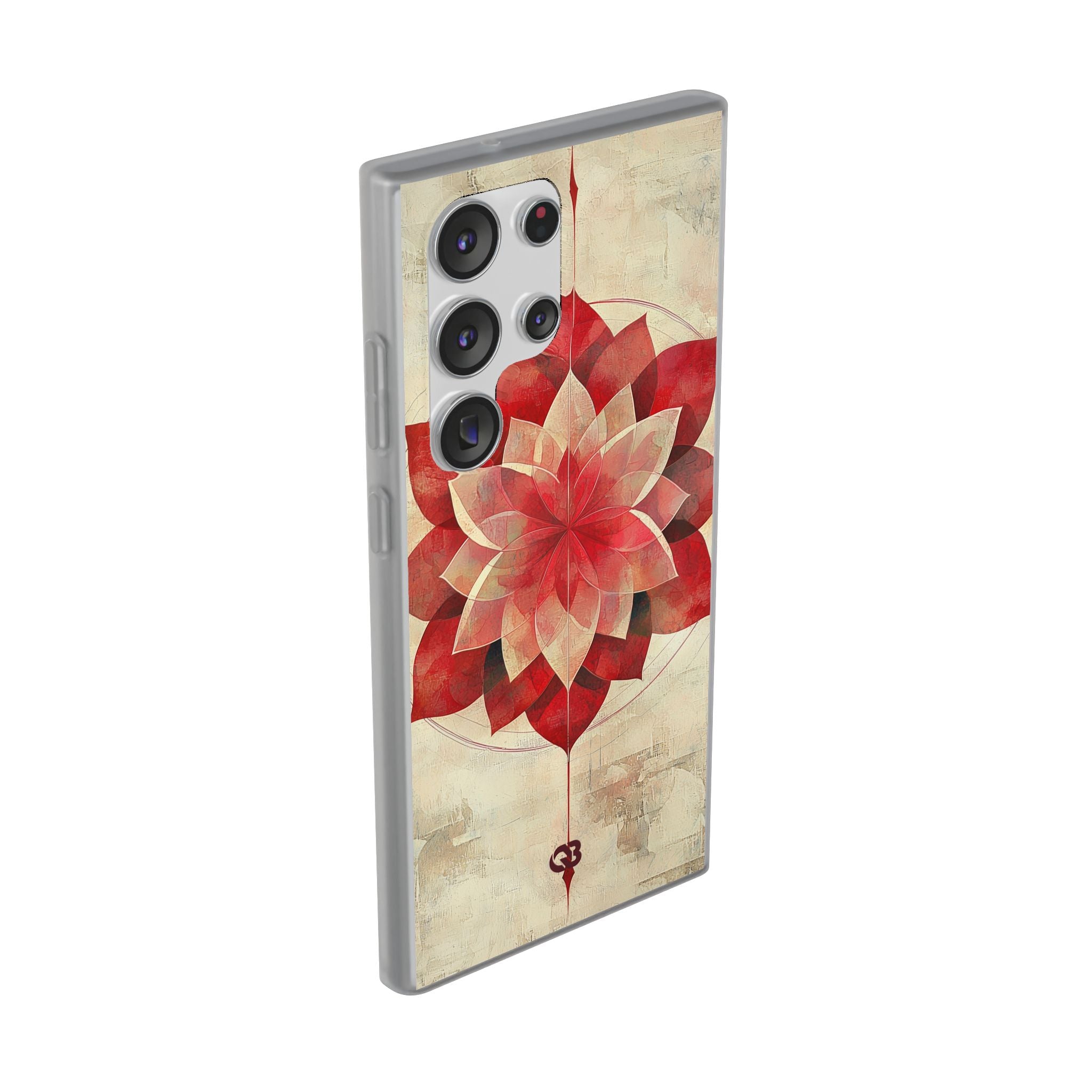 Crimson Petal Peak · Soft Phone Case for Samsung