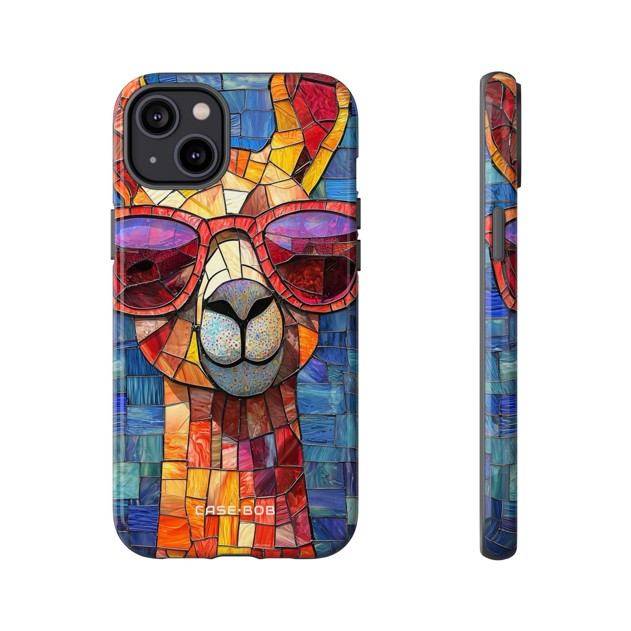 Llama Glow iPhone 14 Plus hoesje - Tough