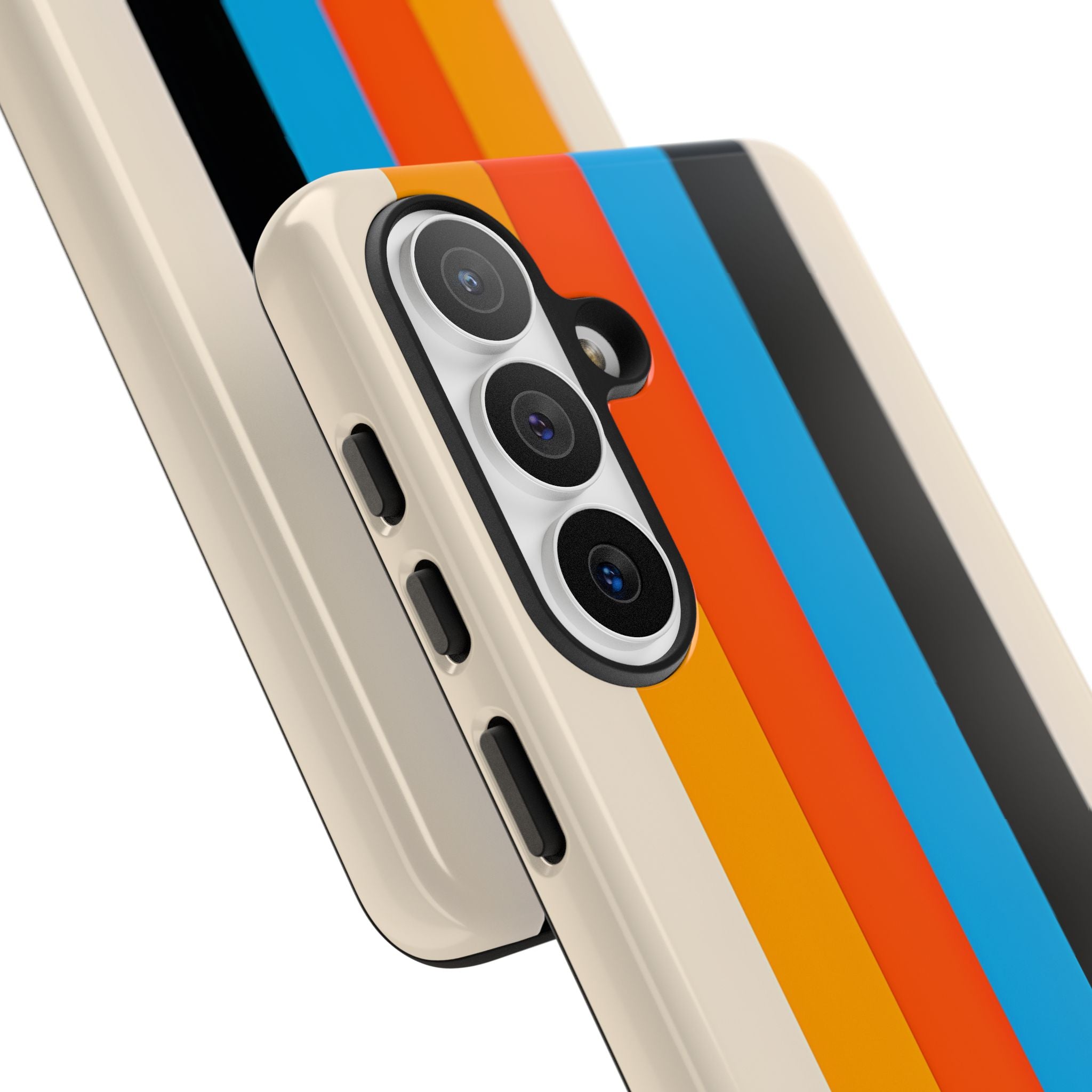 Retro Racing Stripes · Tough Custodia per Samsung