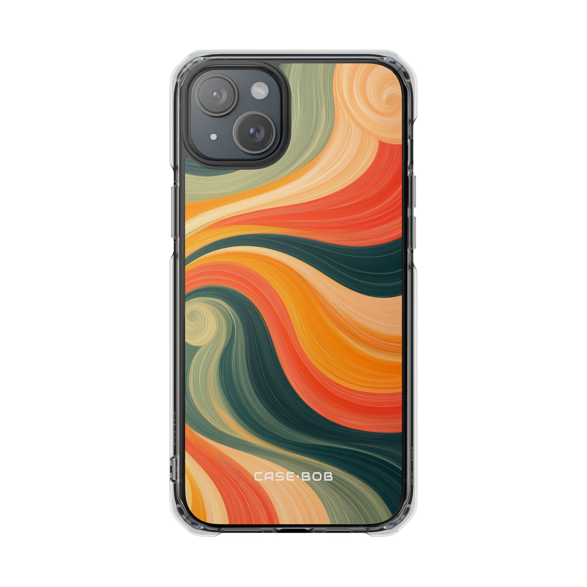 Swirling Ember iPhone 15 Plus Case - Impact