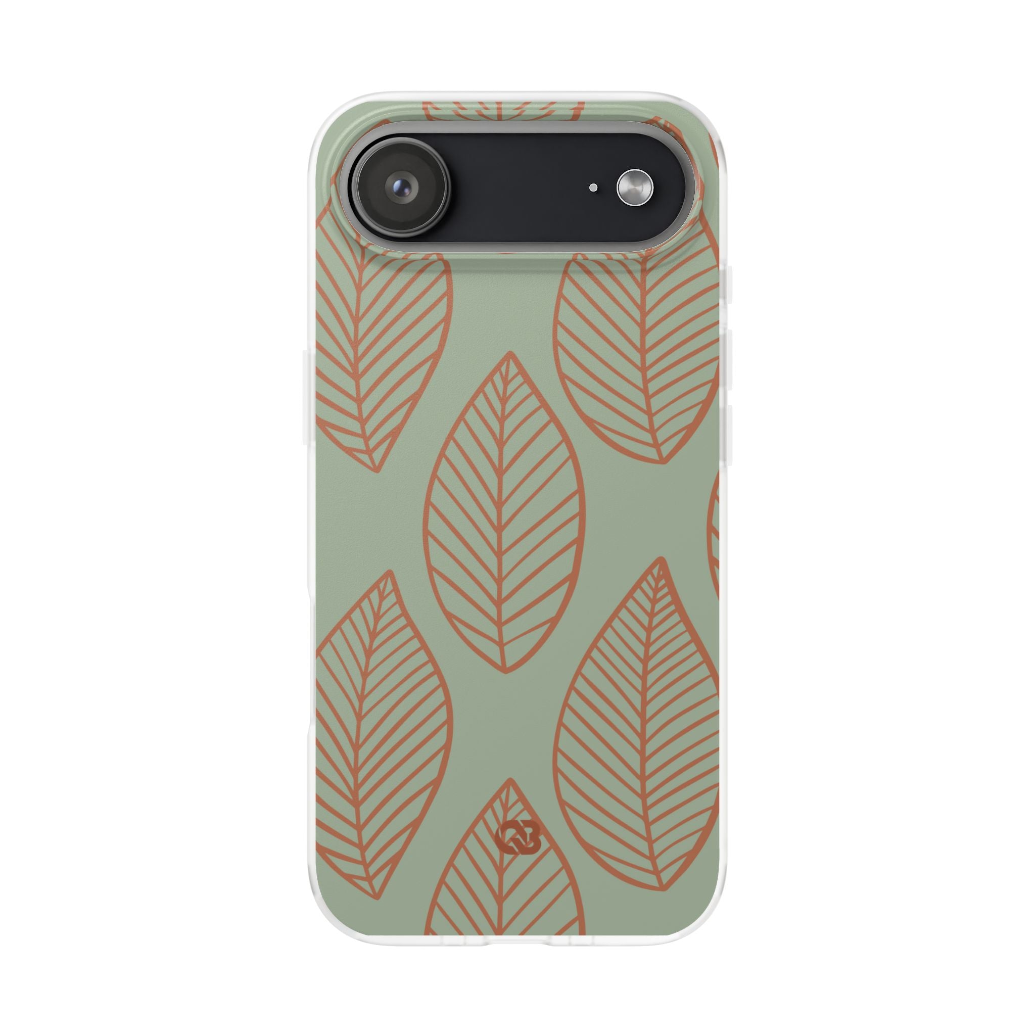 Sage Earth Leaves · Soft Phone Case for iPhone