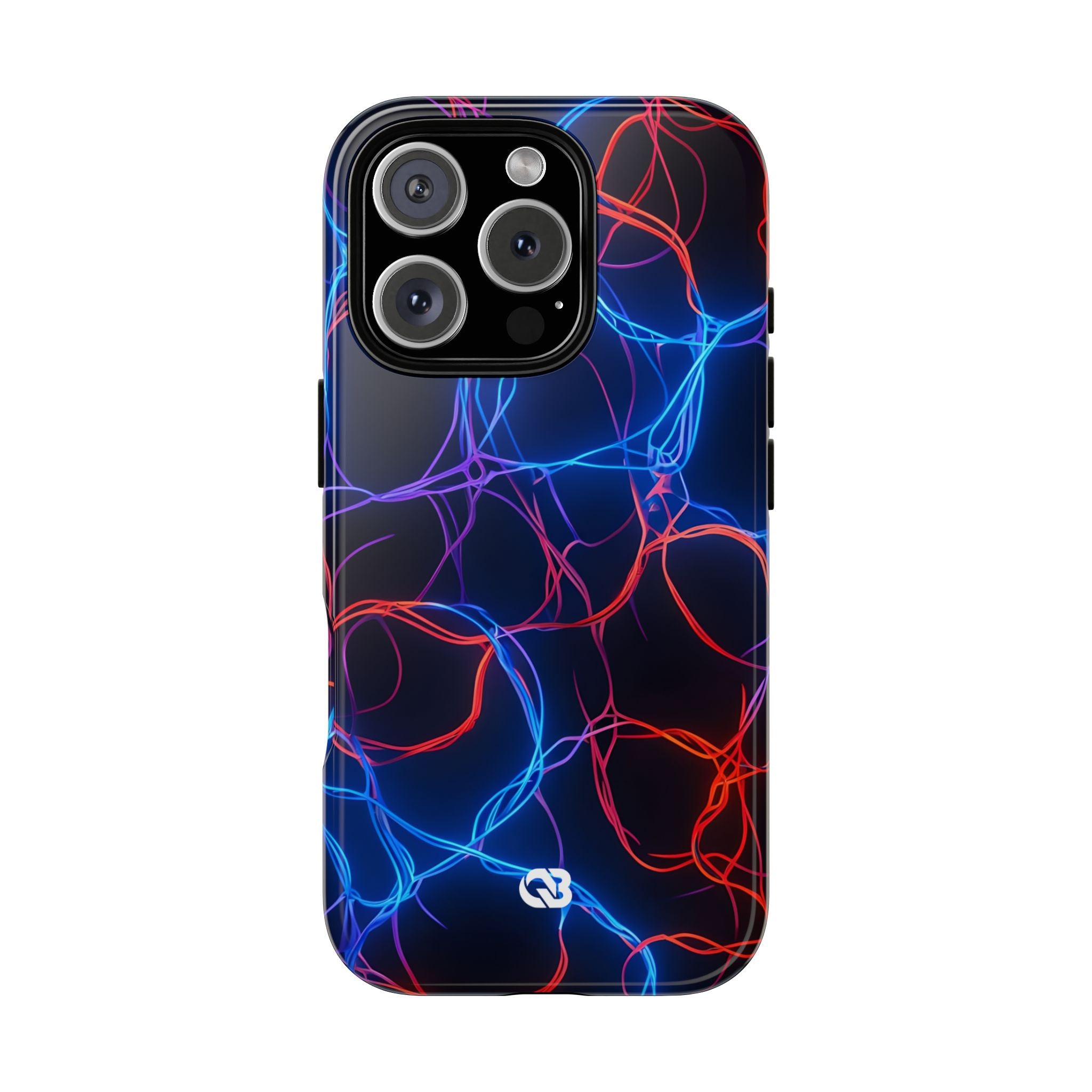 Electric Synapse Glow · Tough Handyhülle für iPhone