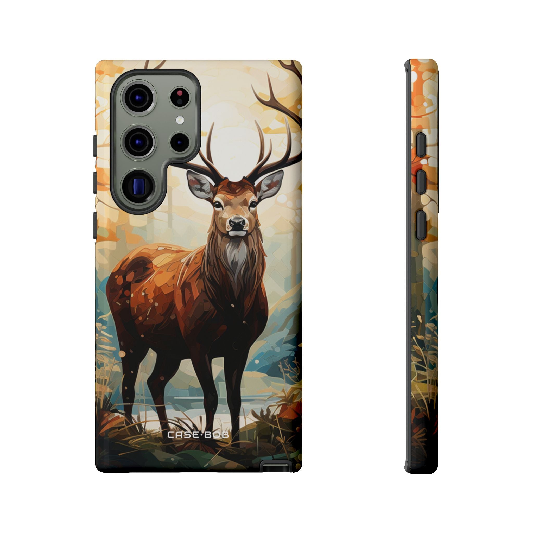 Glowing Stag Samsung S23 Ultra Case - Tough - CASE•BOB