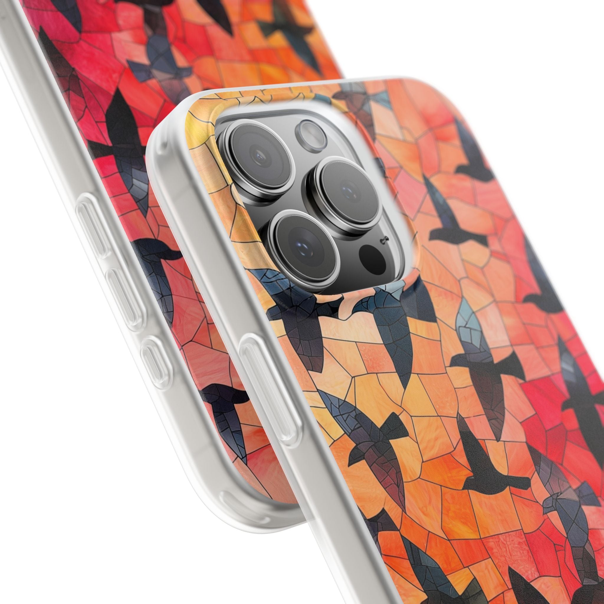 Blackbird Glow iPhone 16 Pro Max Skal - Mjuk