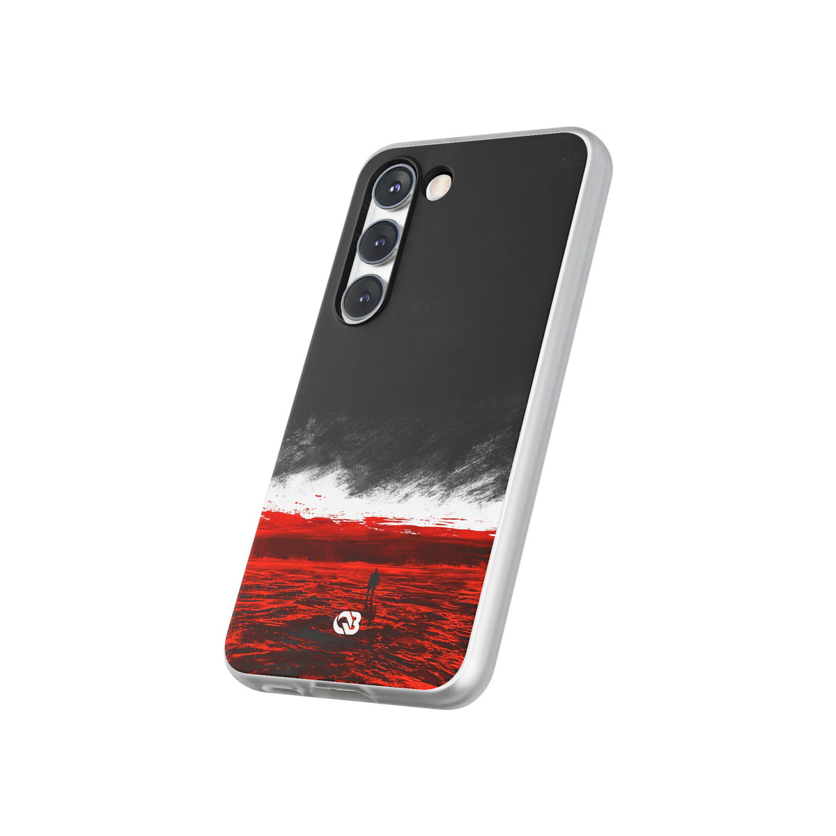 Crimson Horizon · Lite Phone Case for Samsung · Black