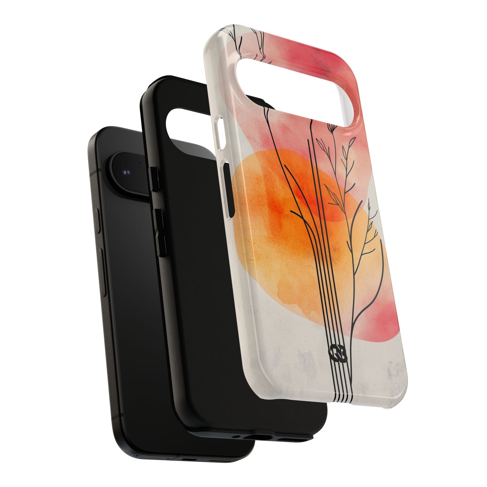 Crimson Bloom Lineage · Tough Phone Case for Google Pixel