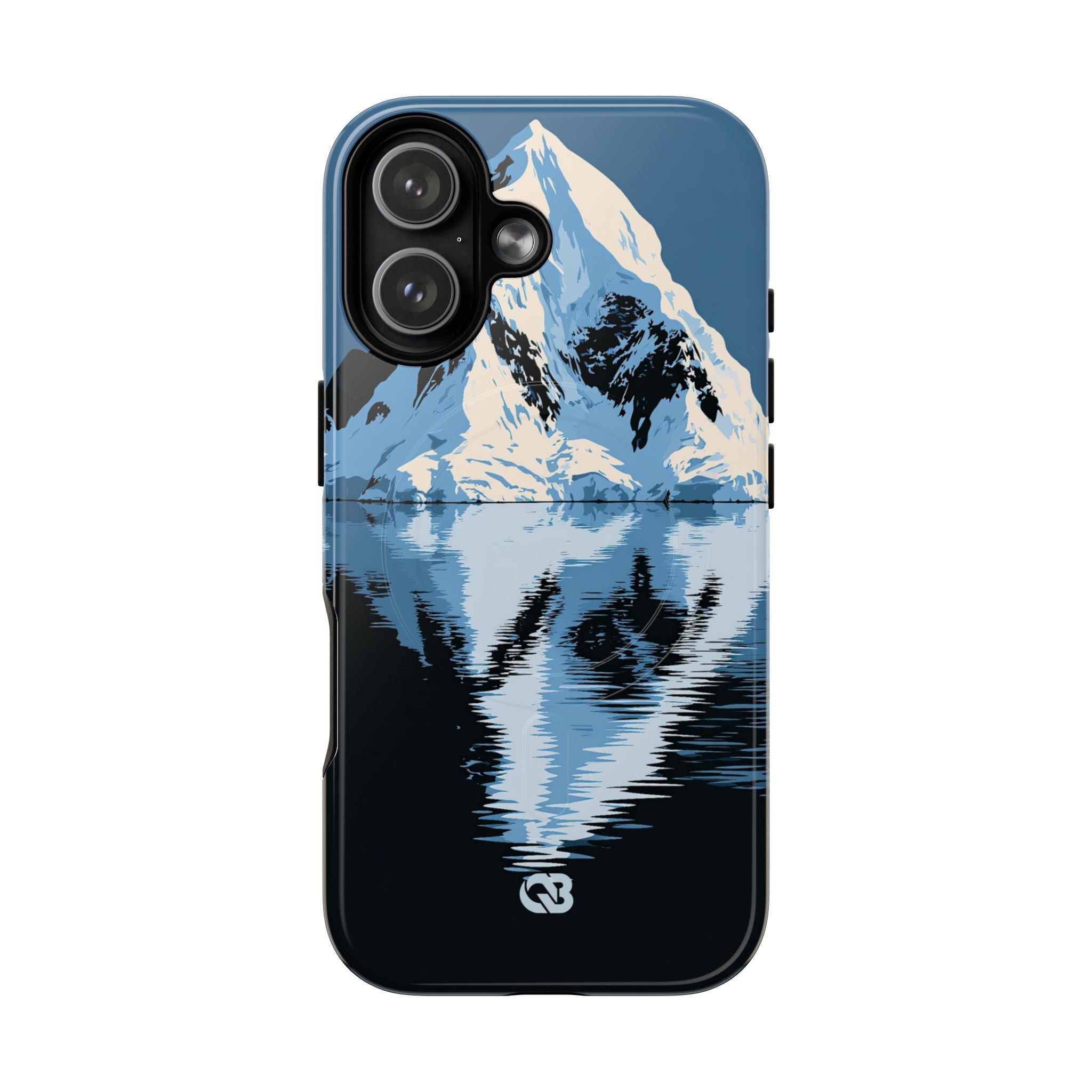 Blue Tough 2.0 Magsafe Phone Case for iPhone - Arctic Summit Mirror