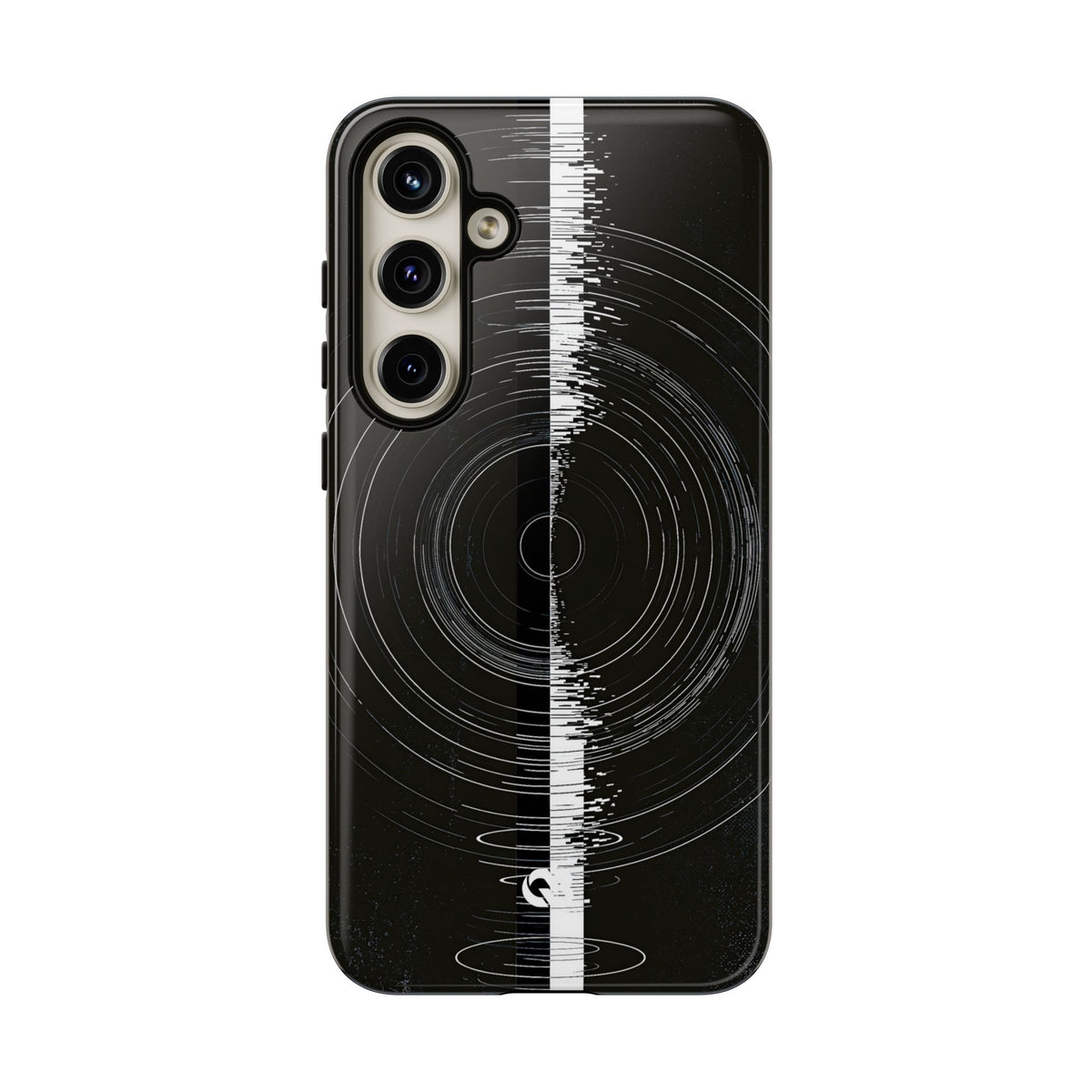 Black Tough Phone Case for Samsung - Obsidian Orbital Signal
