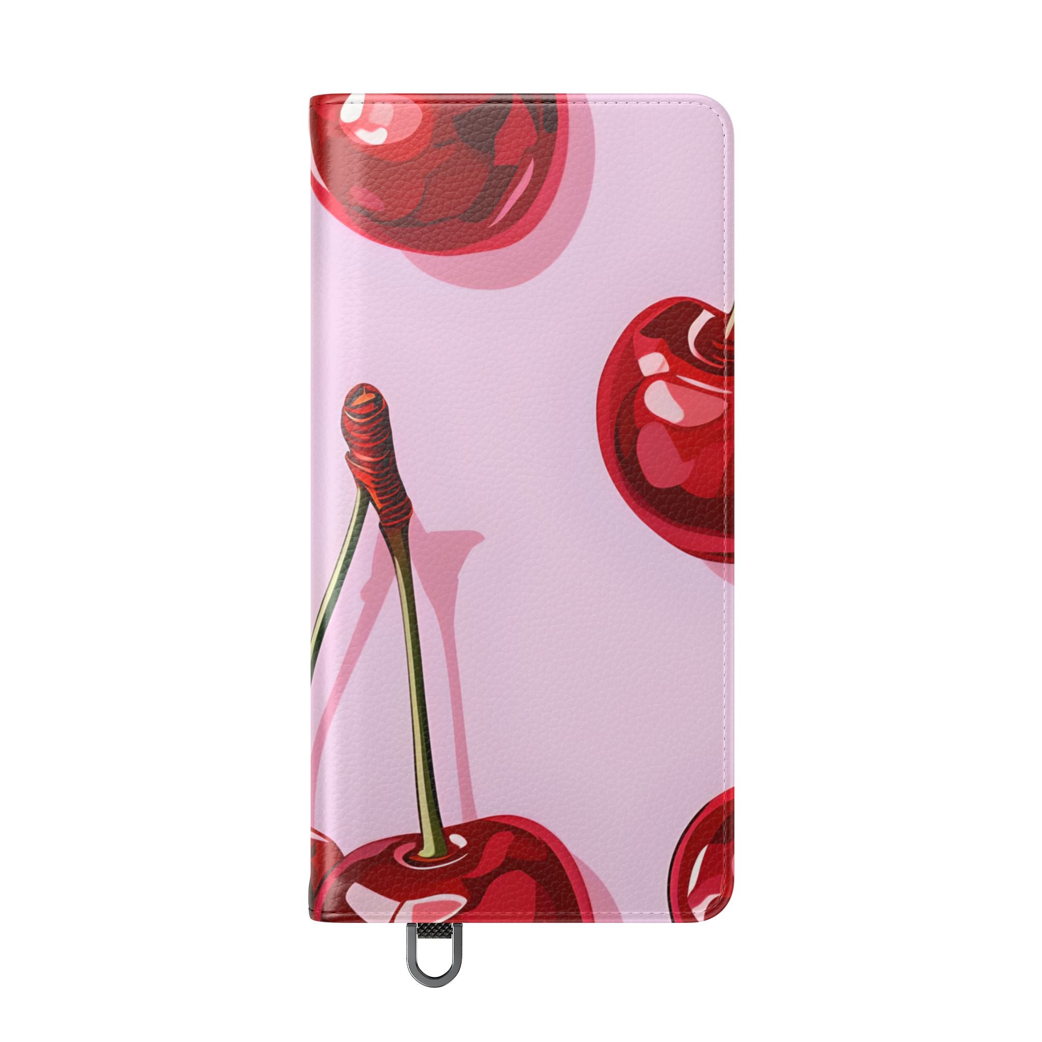 Glossy Cherry Glow - Samsung S25 Ultra Case - Wallet