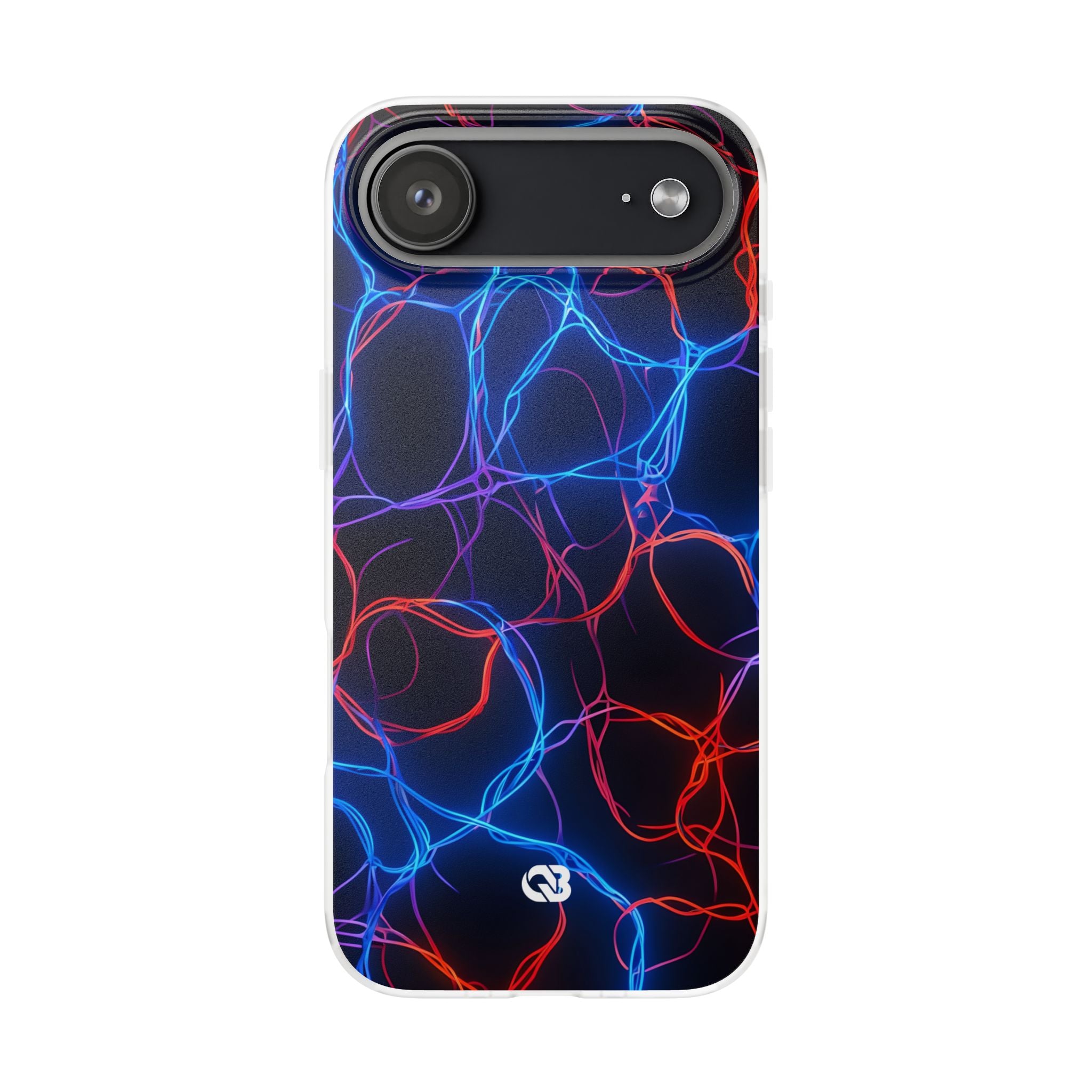 Electric Synapse Glow · Soft Handyhülle für iPhone