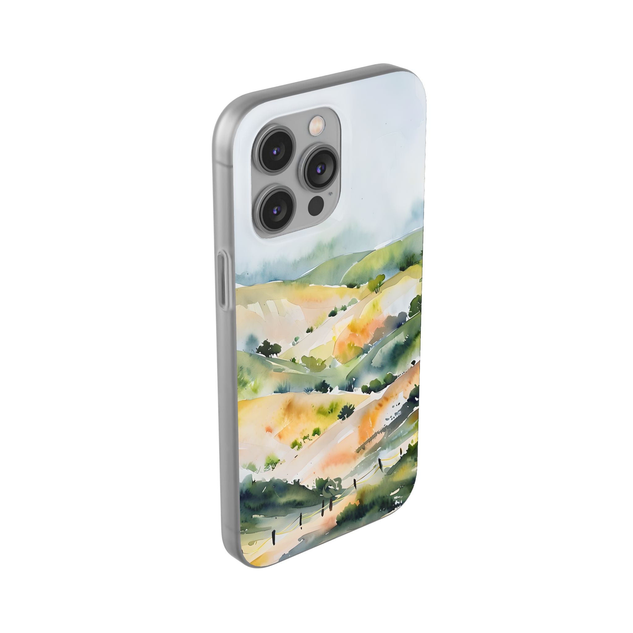 Sage Rolling Hills · Soft Phone Case for iPhone