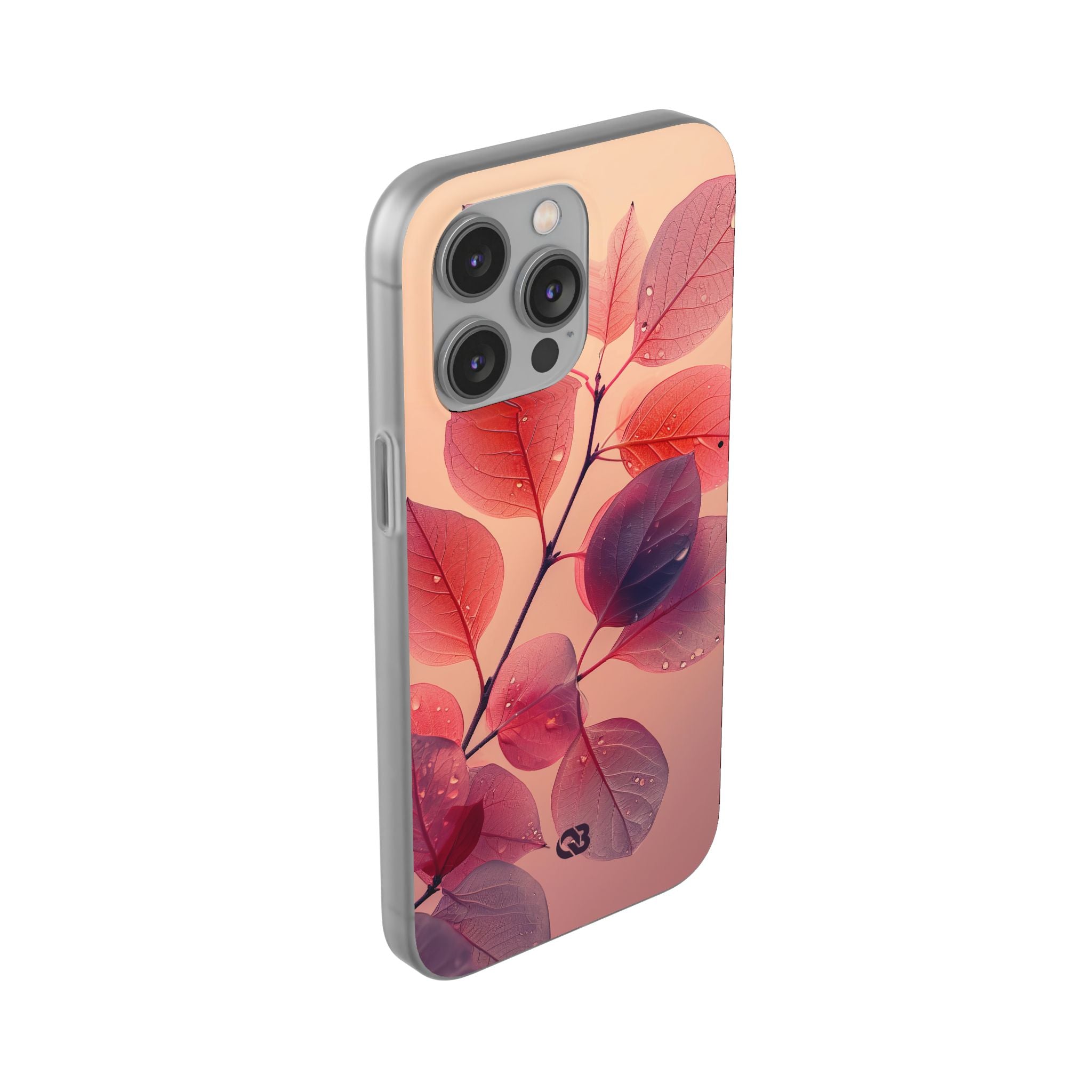 Dewy Magenta Foliage · Soft Coque de téléphone pour iPhone