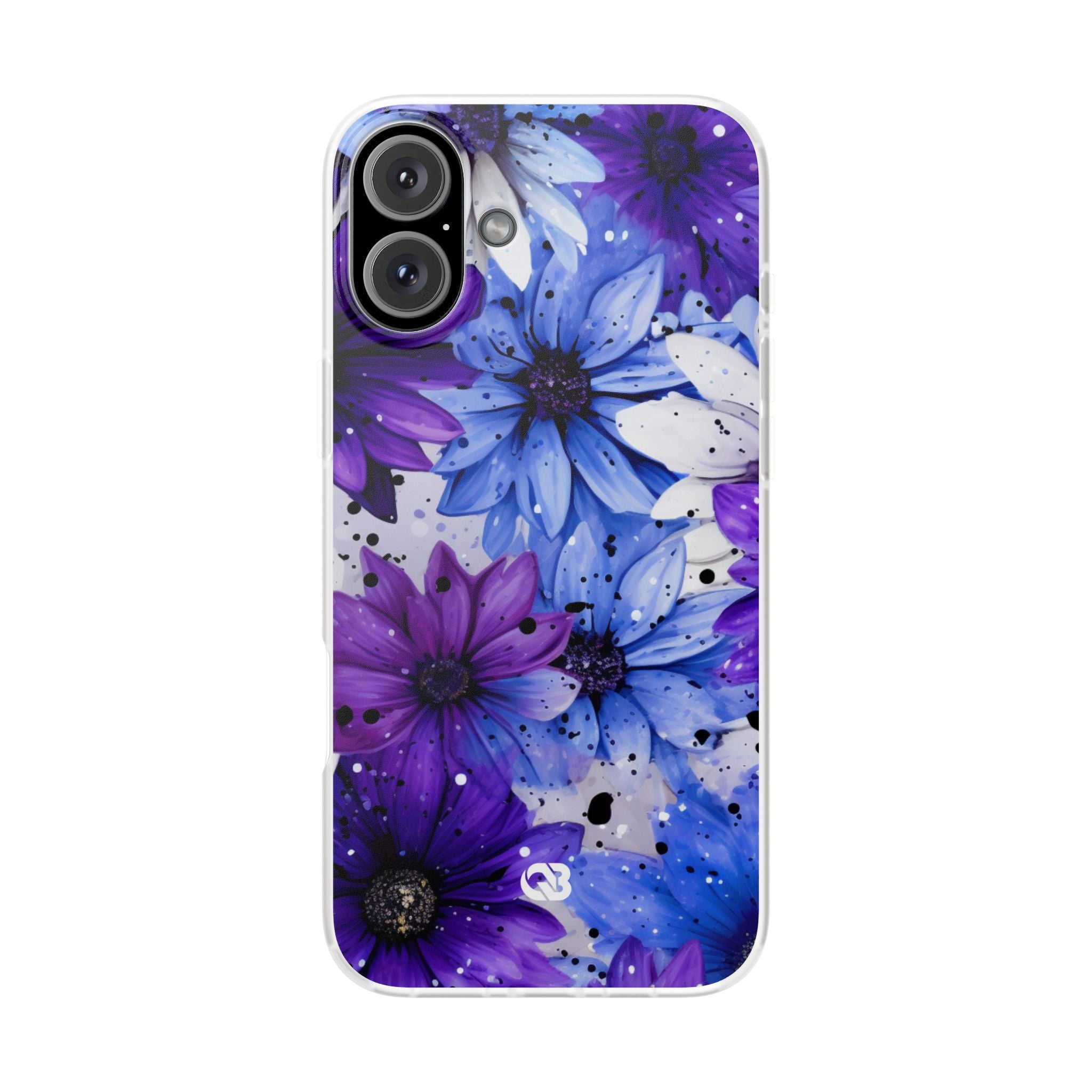 Ink Splatter Blooms · Soft Coque de téléphone pour iPhone