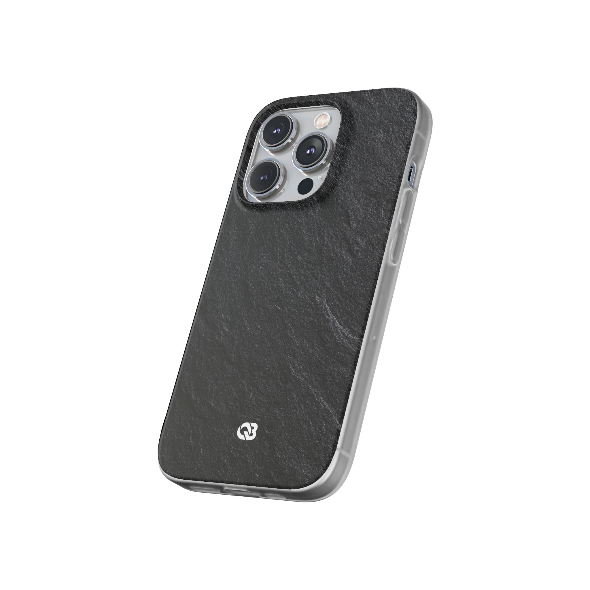 Black Lite Phone Case for iPhone - Raw Obsidian Slate