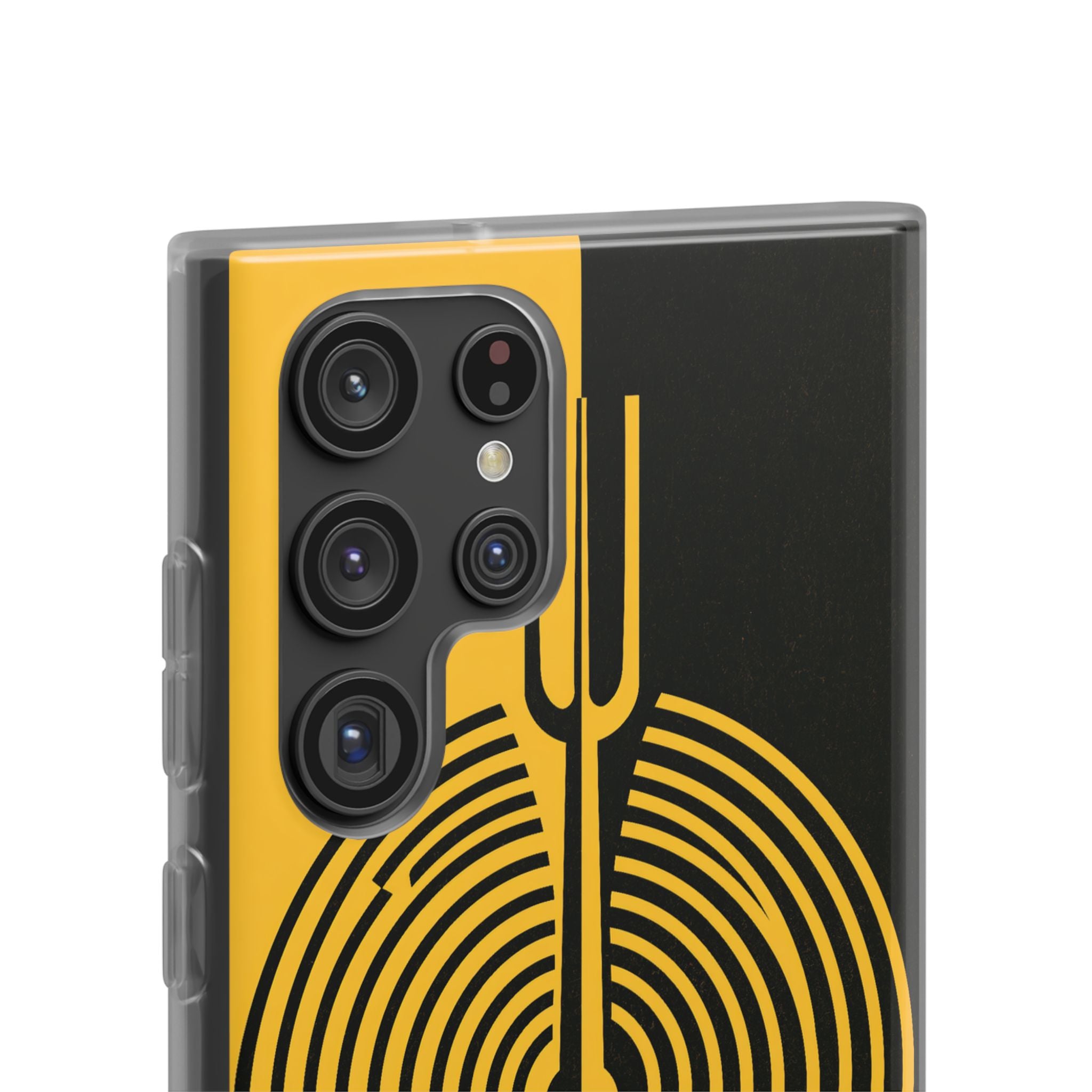 Yellow Lite Phone Case for Samsung - Voltage Sector Pulse