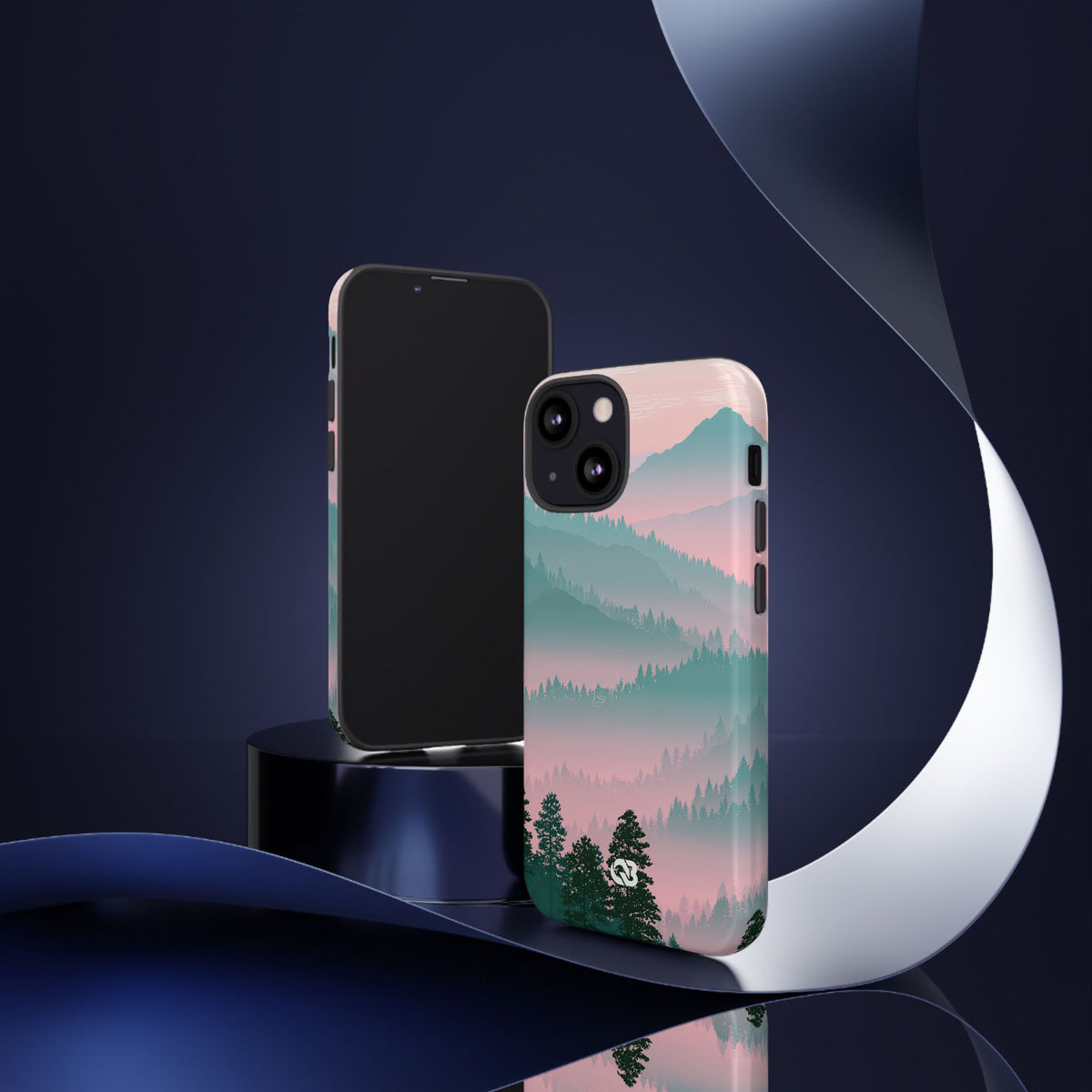 Alpine Horizon · Tough Phone Case for iPhone · Green