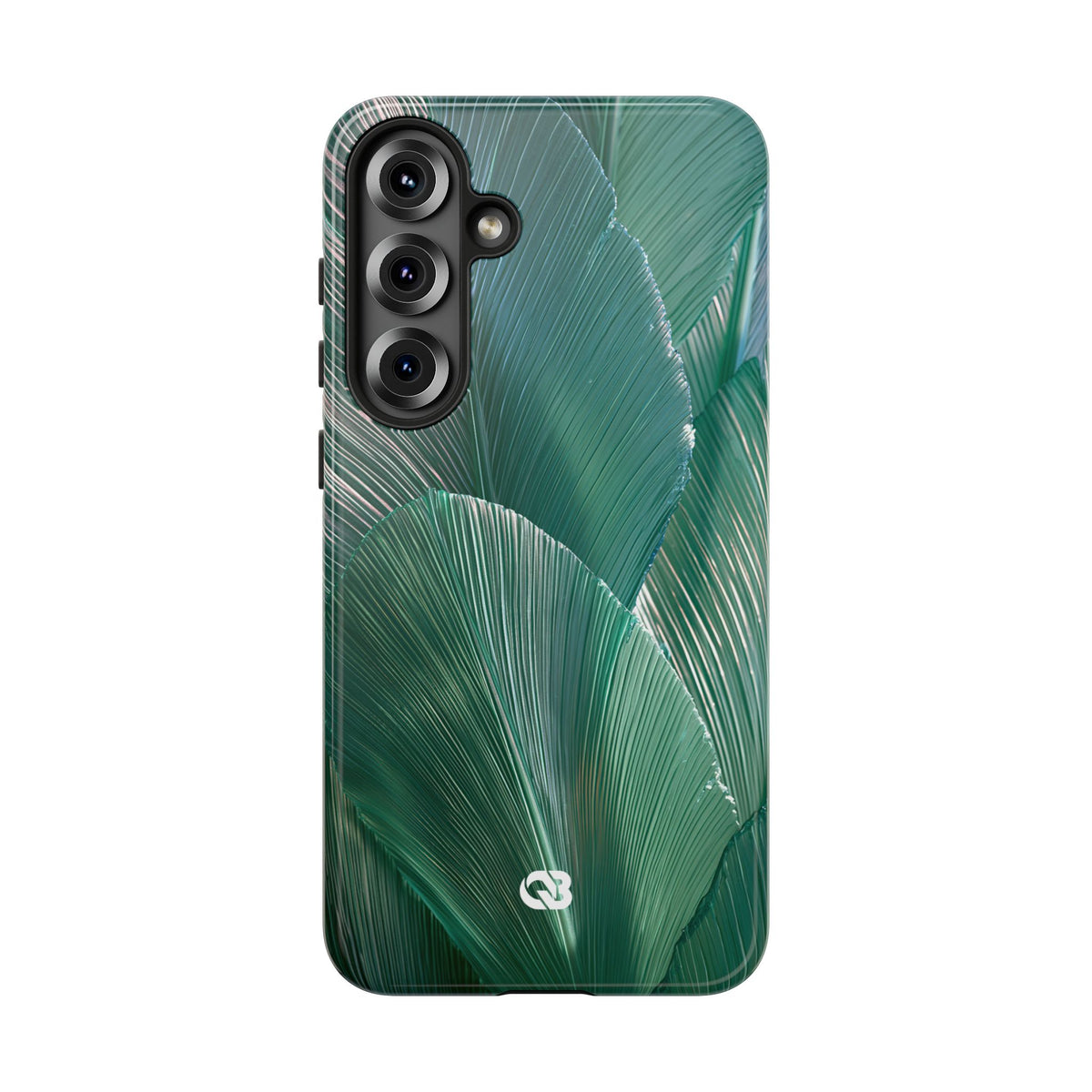 Translucent Fan Palm · Tough Phone Case for Samsung · Teal