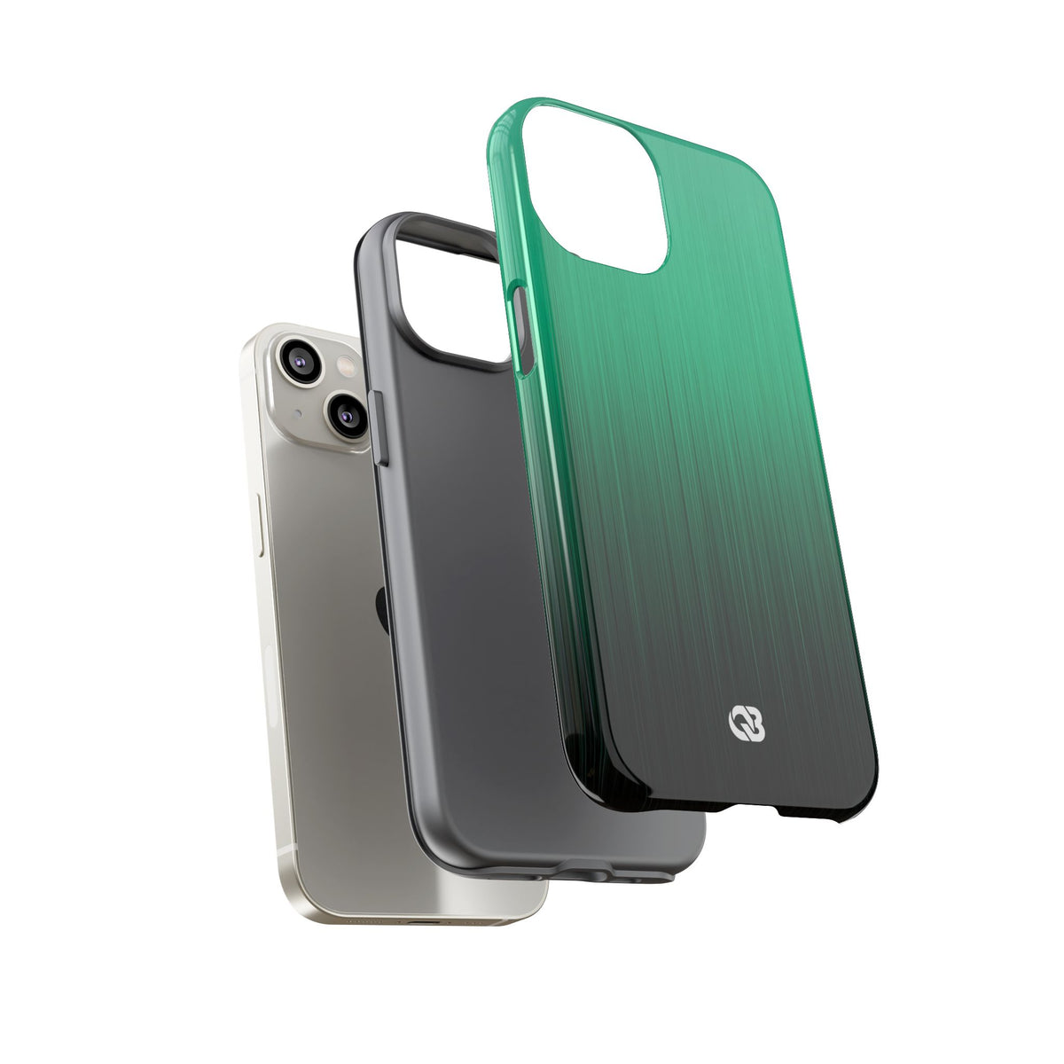 Emerald Cascade · Tough Phone Case for iPhone · Green