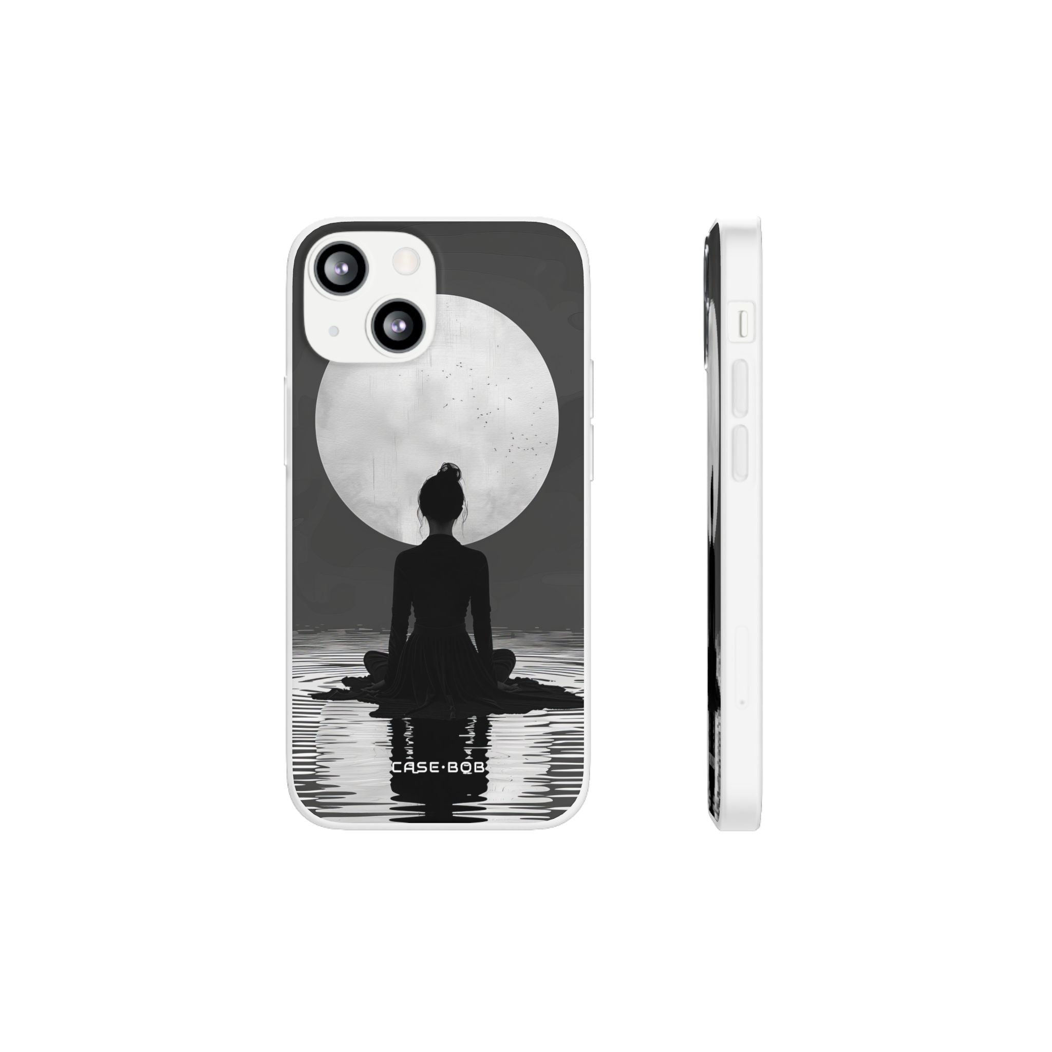 Silhouette Moonlight iPhone 13 mini Case - Soft