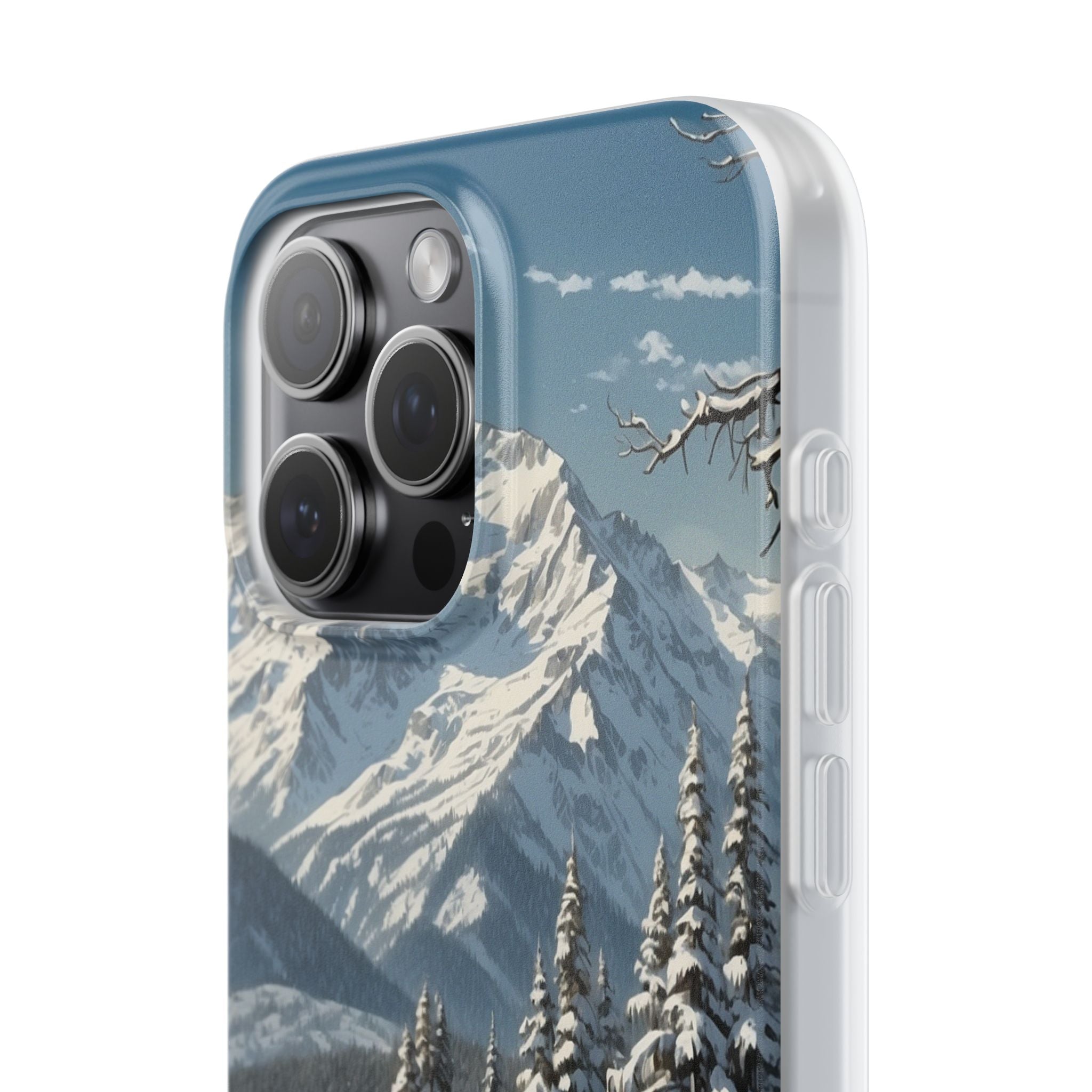 Frozen Ridge Valley · Soft Phone Case for iPhone
