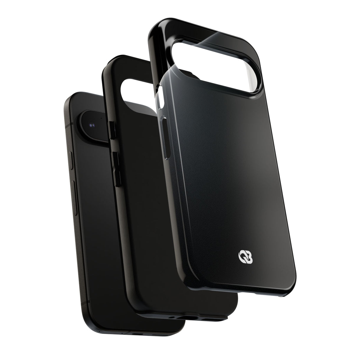 Black Tough Phone Case for Google Pixel - Obsidian Lunar Arch